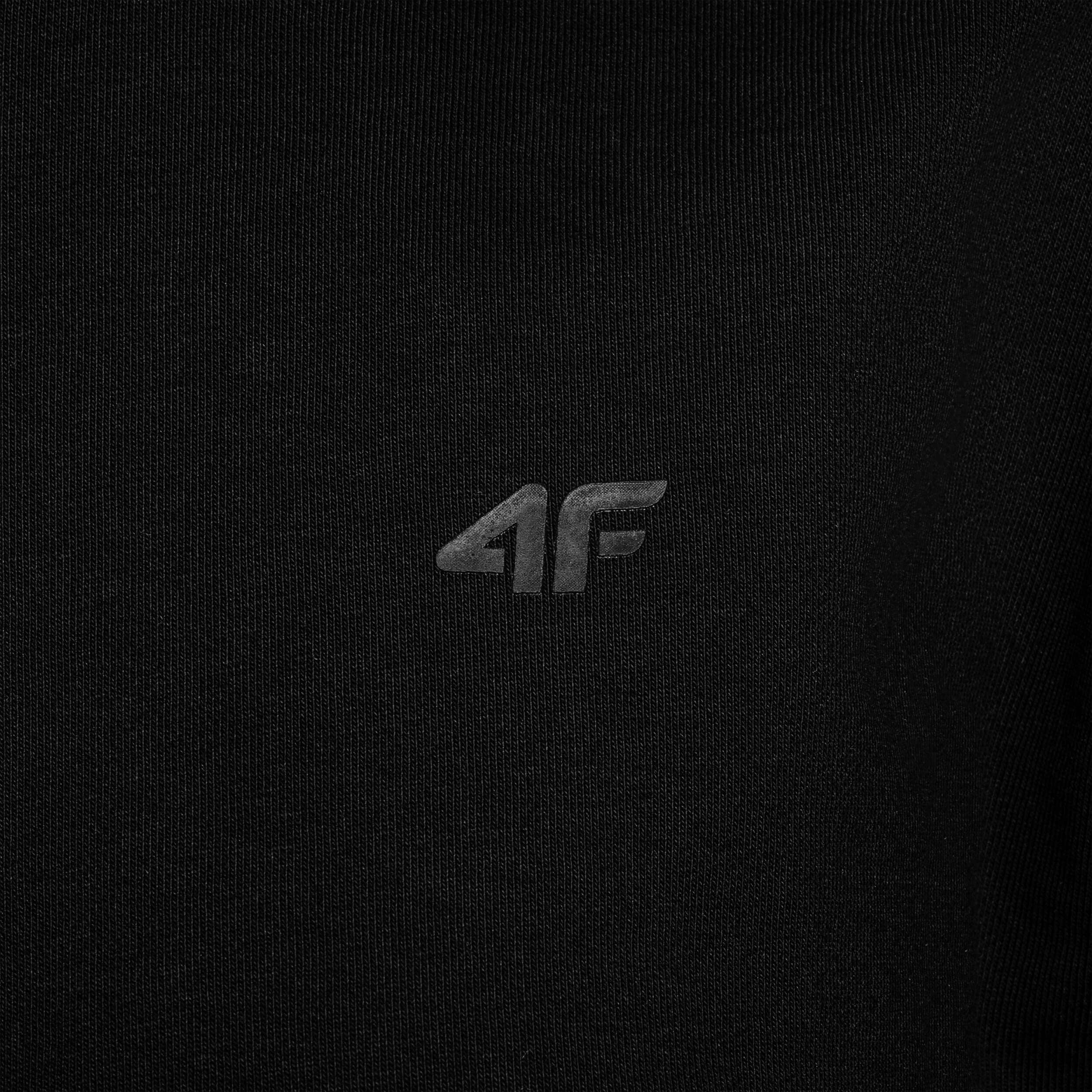 4F - F1765 Damen Sweatshirt - Schwarz
