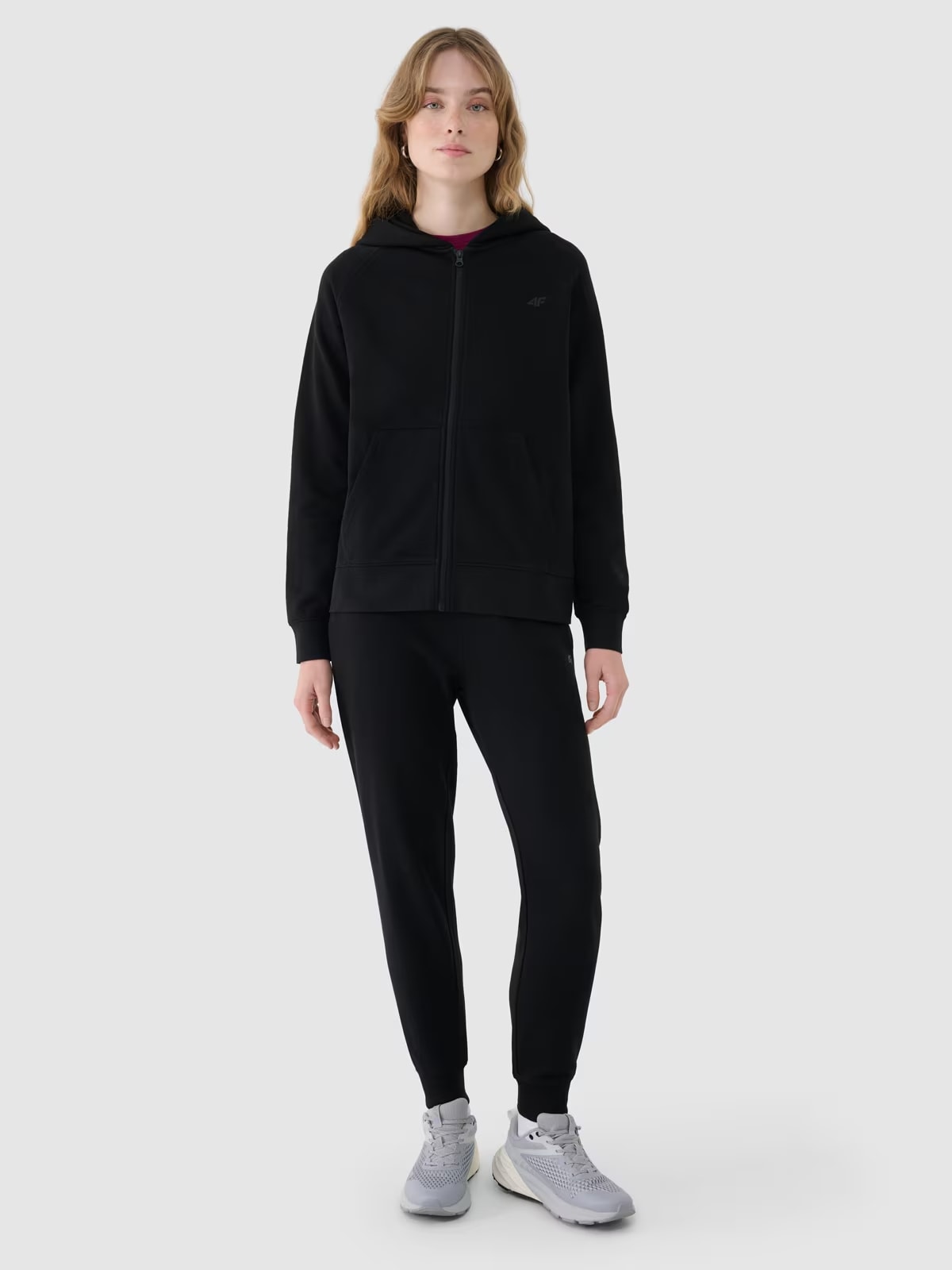 4F - F1763 Sweatshirt für Damen - Schwarz