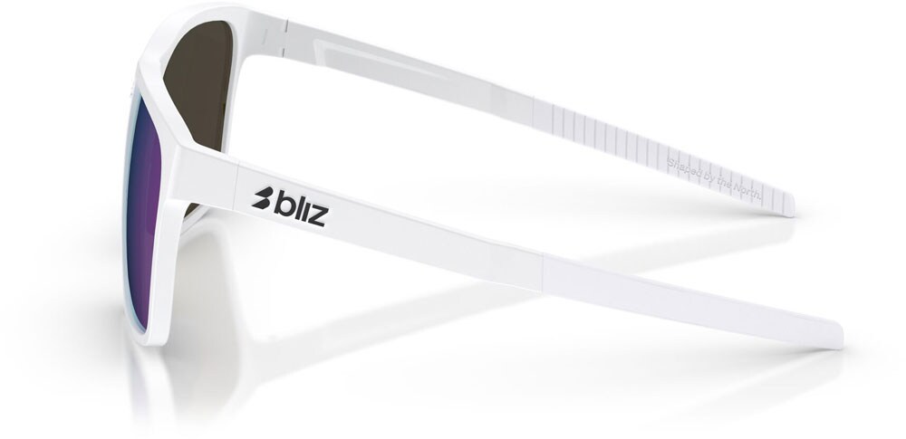 Bliz - Vision Sonnenbrille - White Grey / Blue Mirror