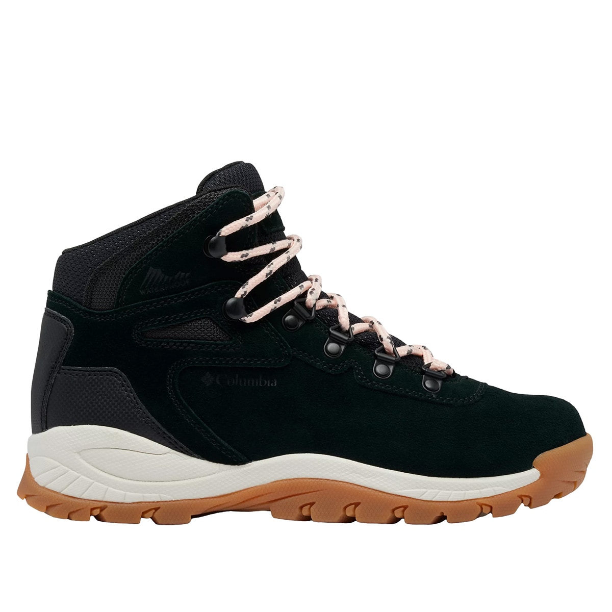 Columbia - Newton Ridge Plus WP Amped Damenschuhe - Black/Blush Rose