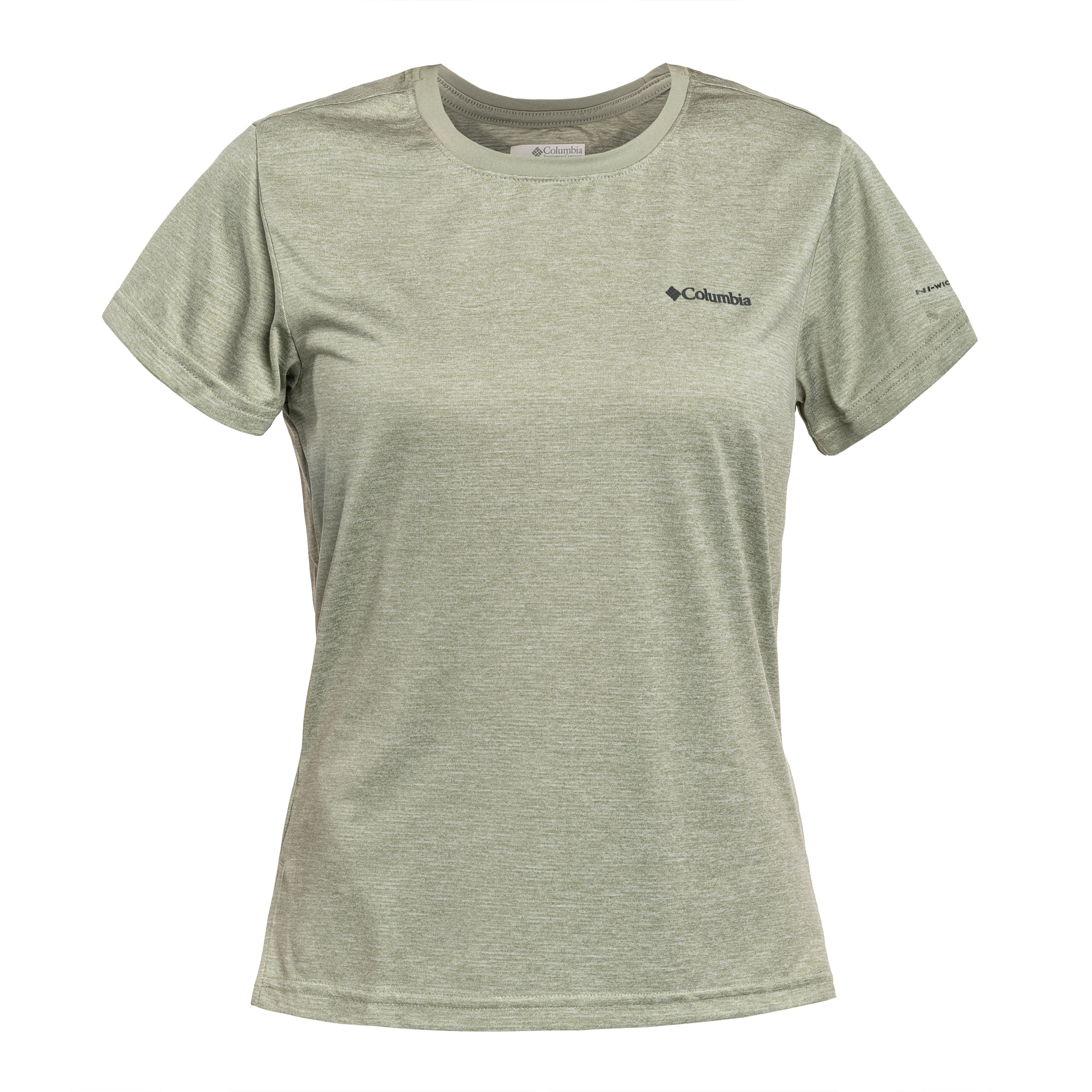Columbia - Bluevista Hill Short Sleeve Crew - Damen-T-Shirt - Safari Heather