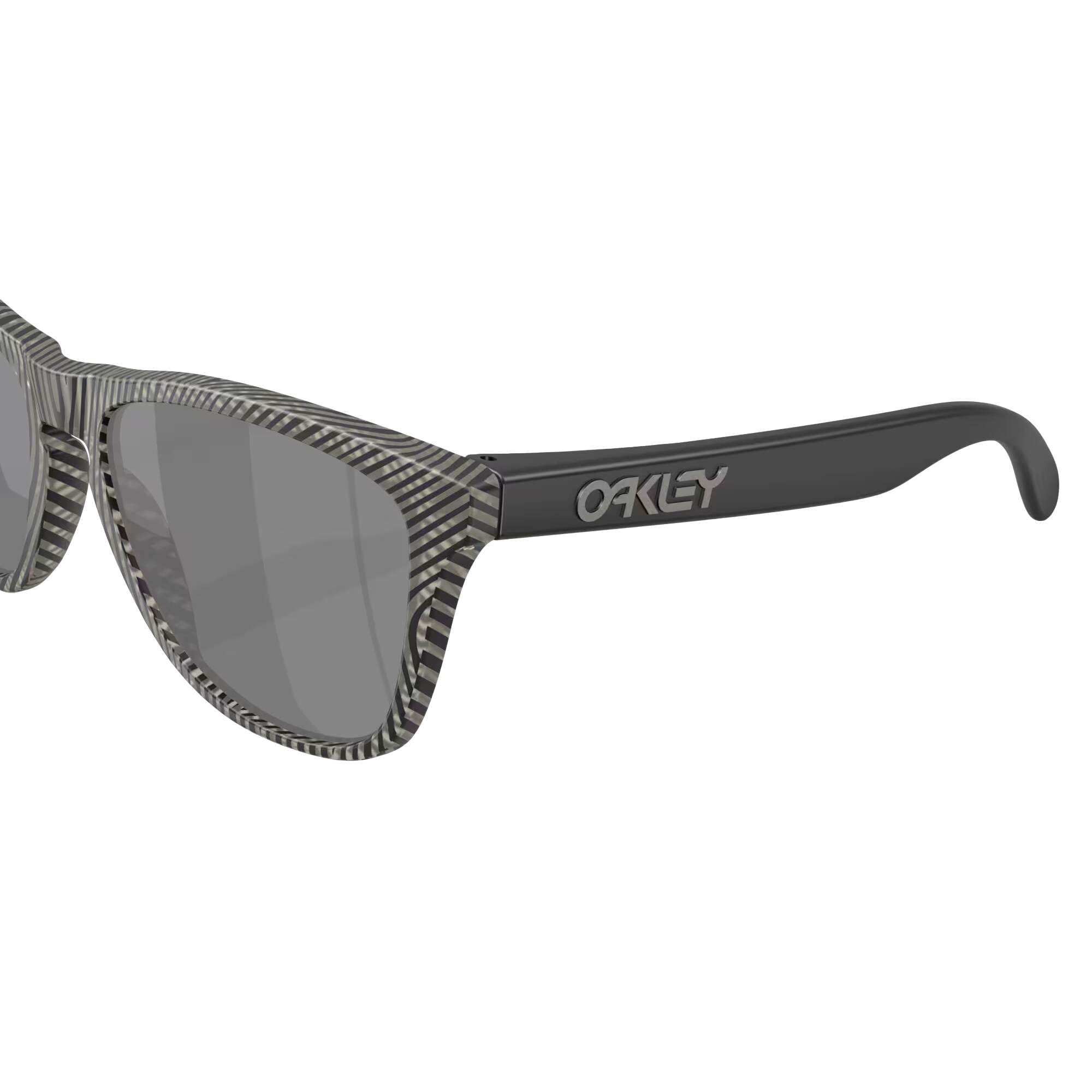 Oakley - Frogskins Sonnenbrille - Matte Grey Ink Fingerprint/Prizm Black