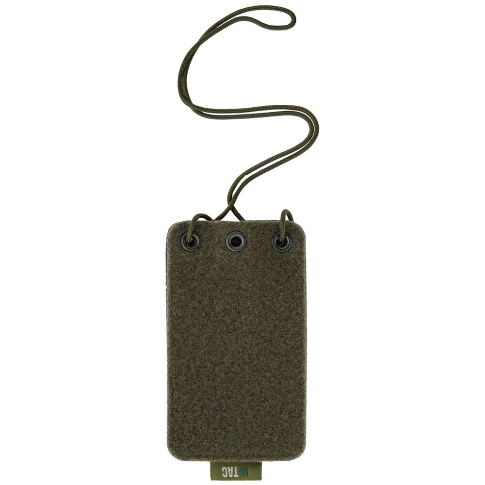 M-Tac - Tactical Badge Holder - Ausweisetui mit Velcro-Klett - Ranger Green