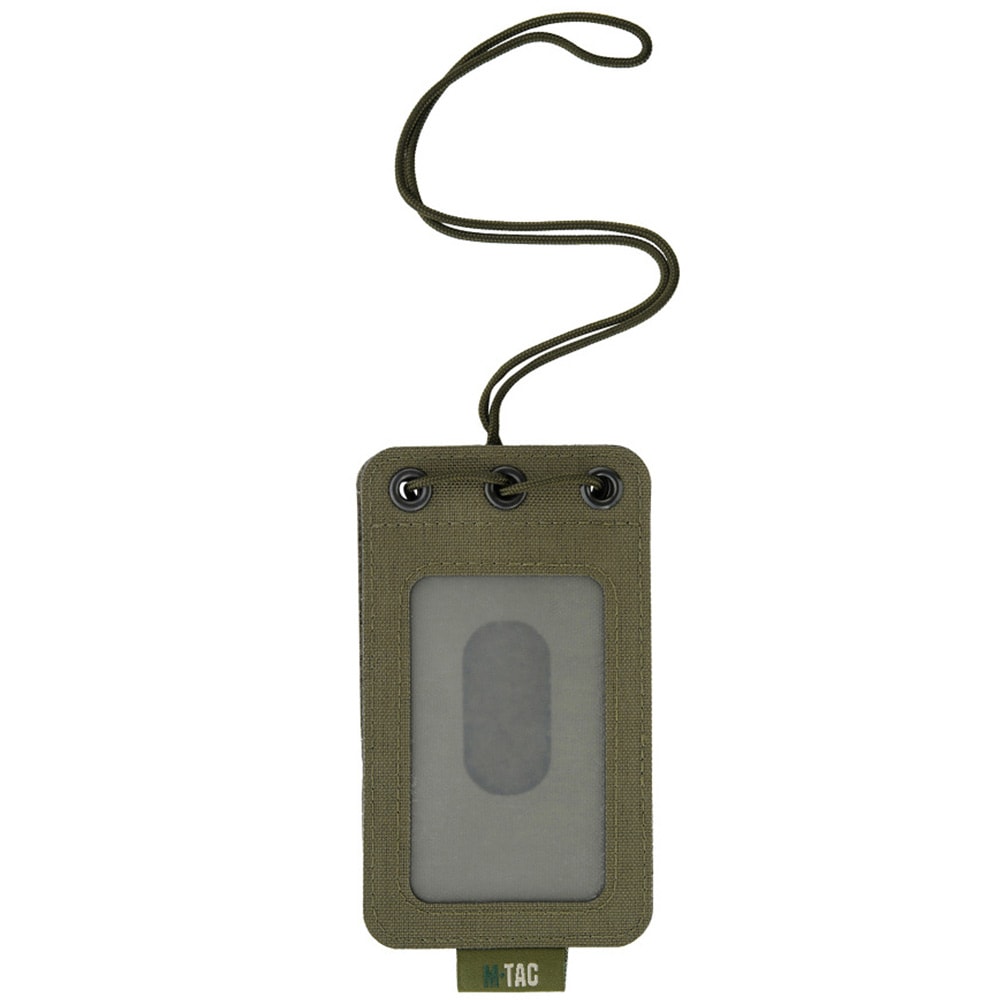 M-Tac - Tactical Badge Holder - Ausweisetui mit Velcro-Klett - Ranger Green