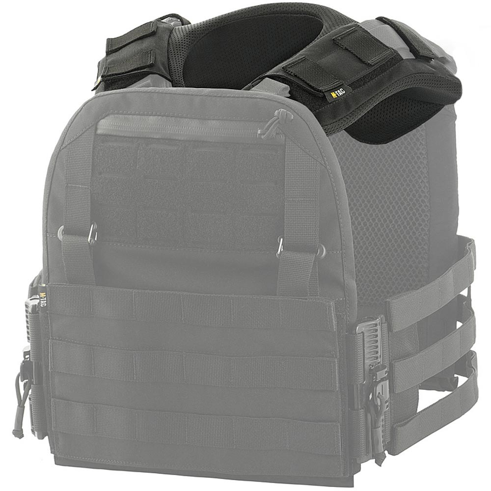M-Tac - Schulterauflage für Cuirass QRS‑Weste - Black