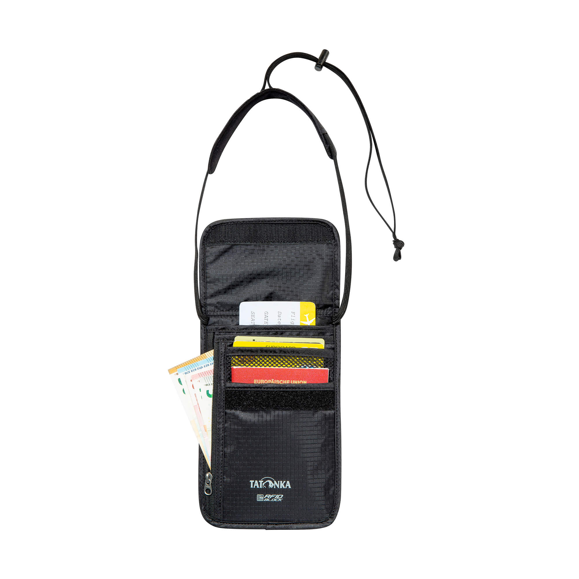 Tatonka - Skin Neck RFID Block Kartentasche - Black
