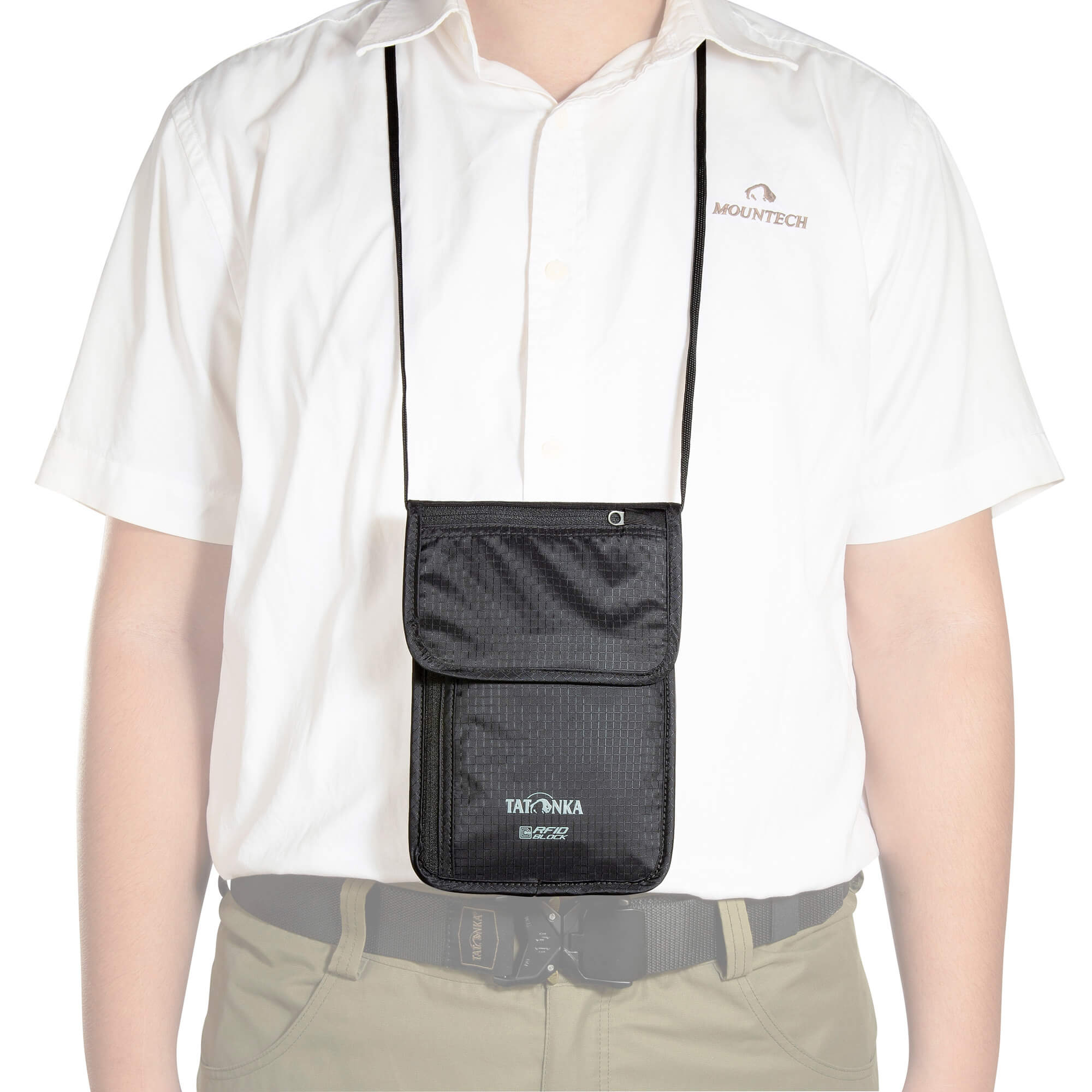 Tatonka - Skin Neck RFID Block Kartentasche - Black