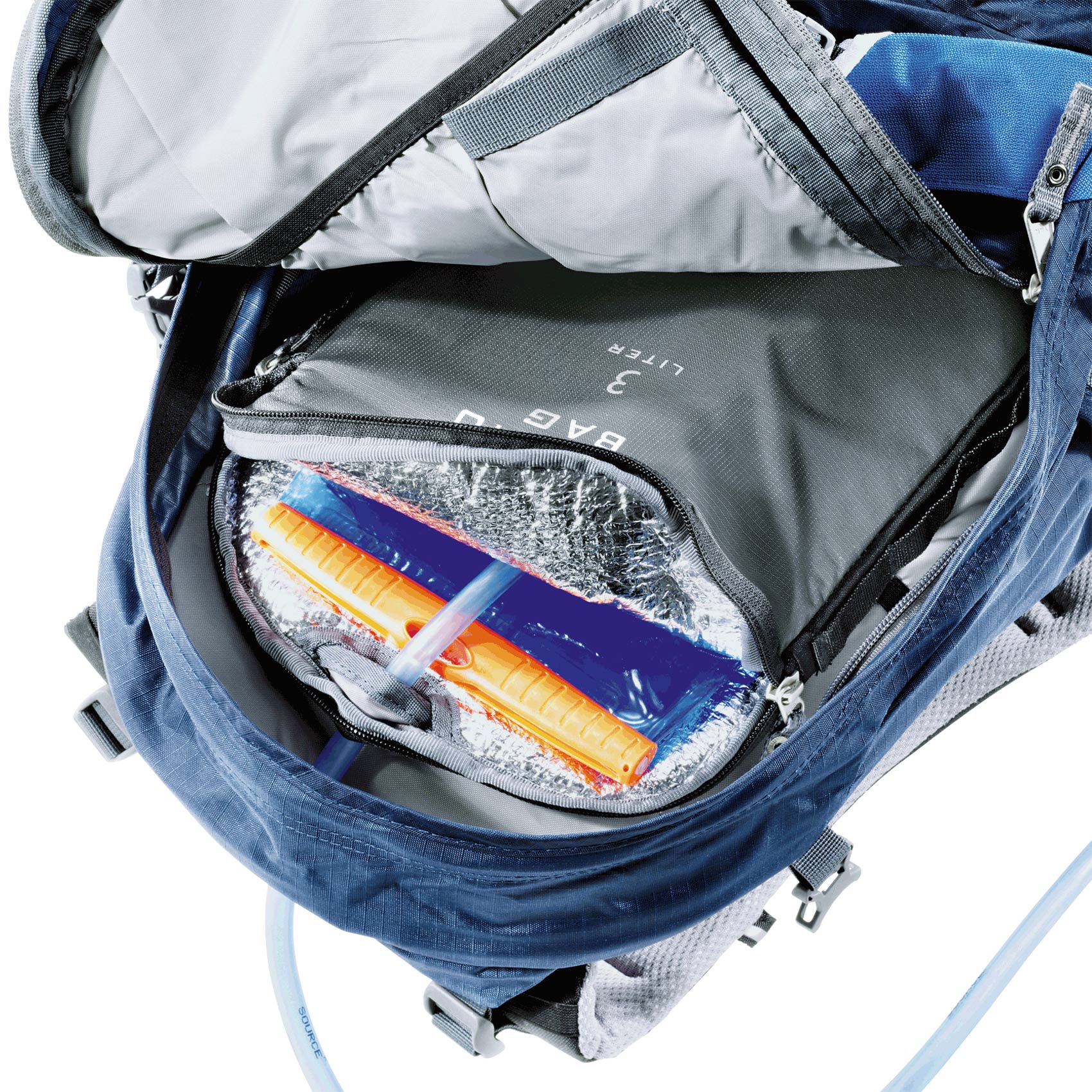 Deuter - Streamer Thermo Bag Schutzhülle für Trinkblase 3 l - Black