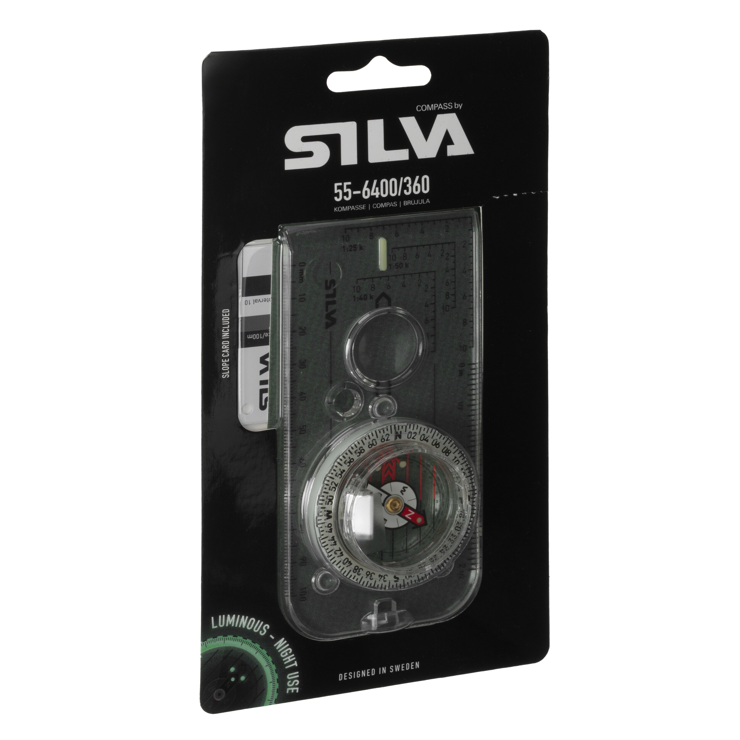 Silva 55-6400 6400/360 Kartenkompass