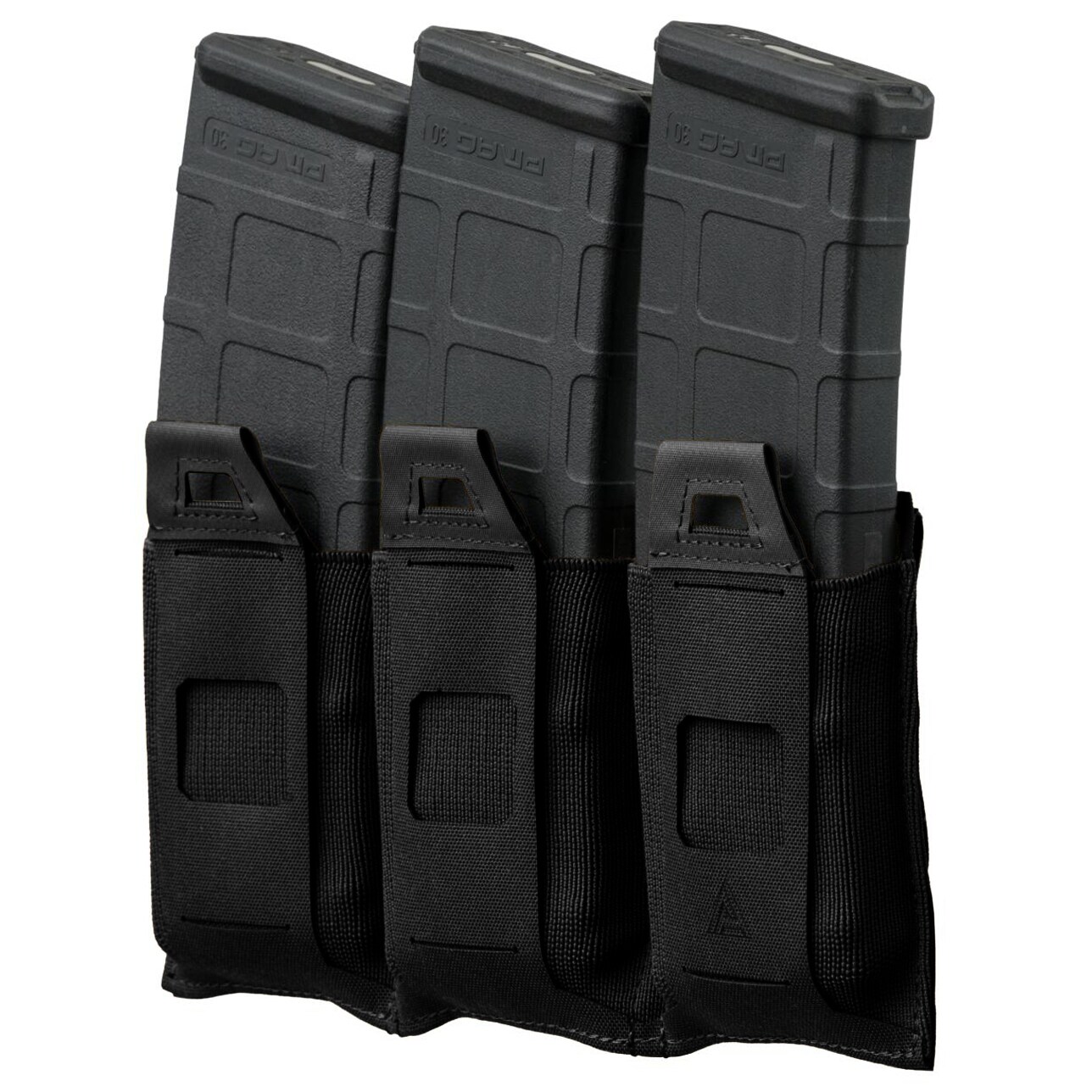 Direct Action - Triple Flat Magazine Pouch - Magazintasche - Black