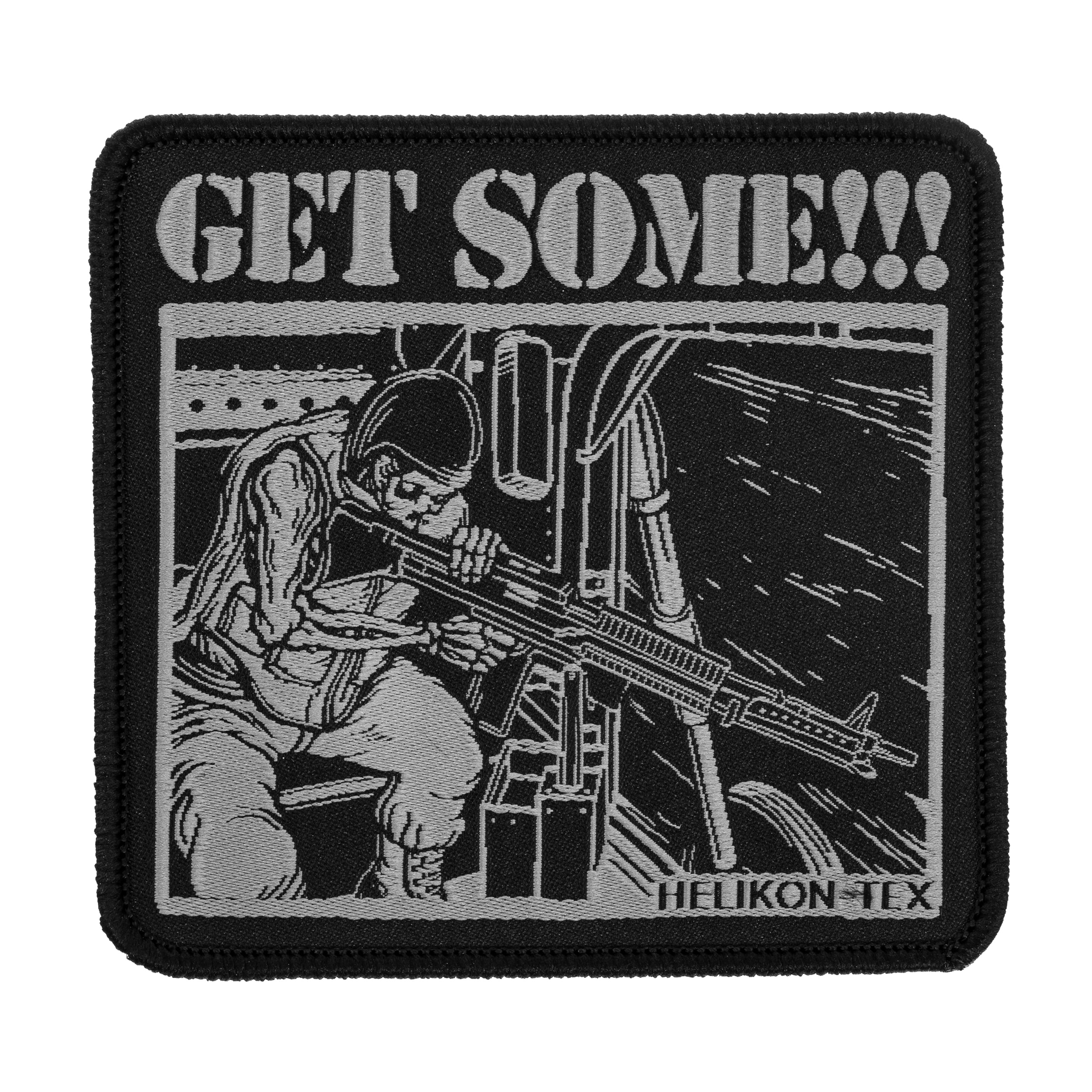 Helikon - Get Some! Aufnäher - Black