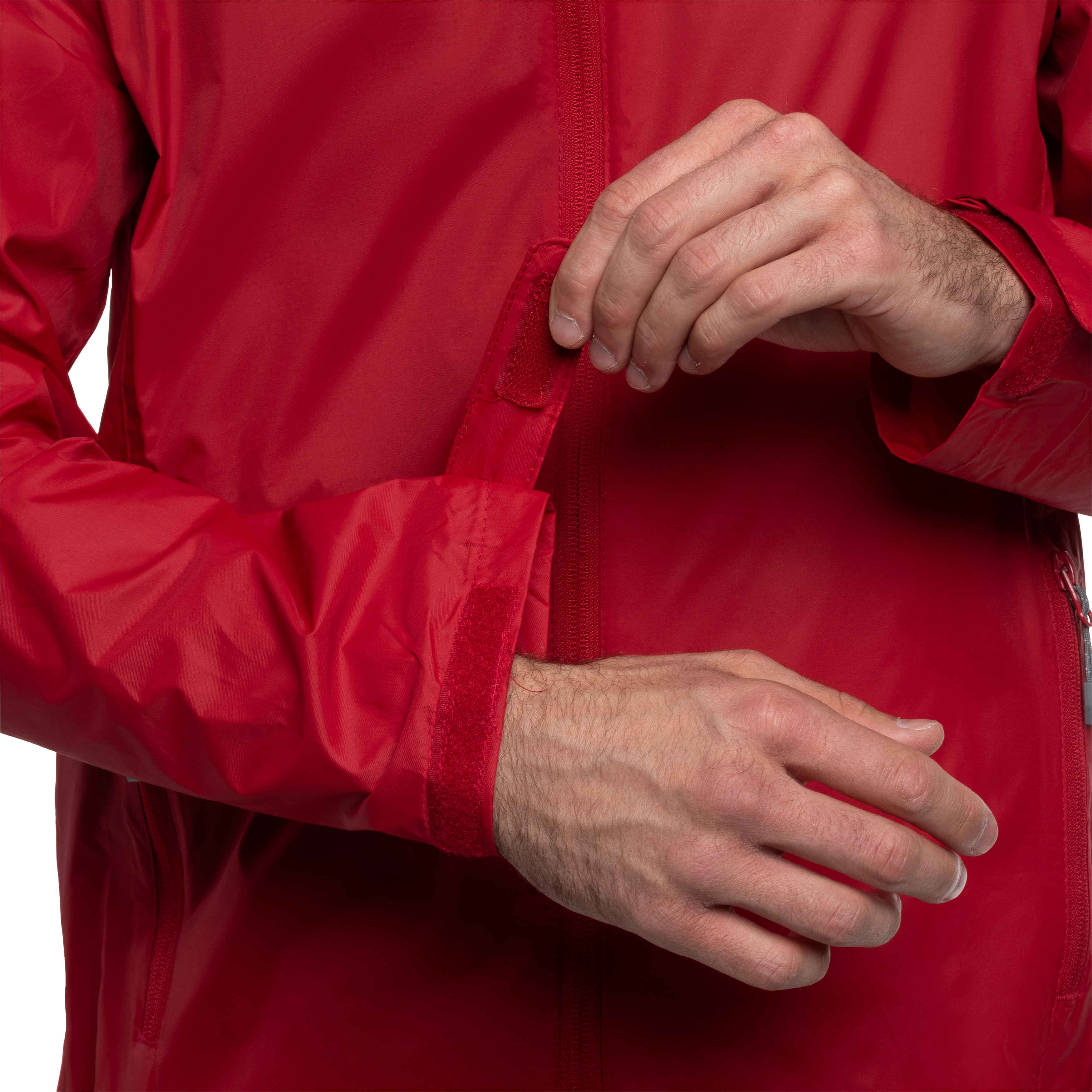 Highlander - Outdoor Stow & Go Pack Away Jacke - Red