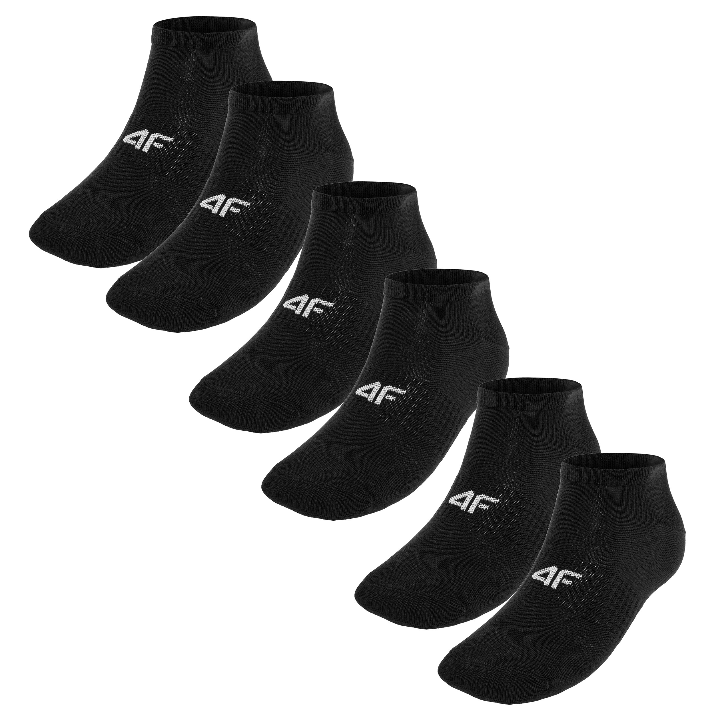 4F - M442 Socken schwarz - 3 Paar