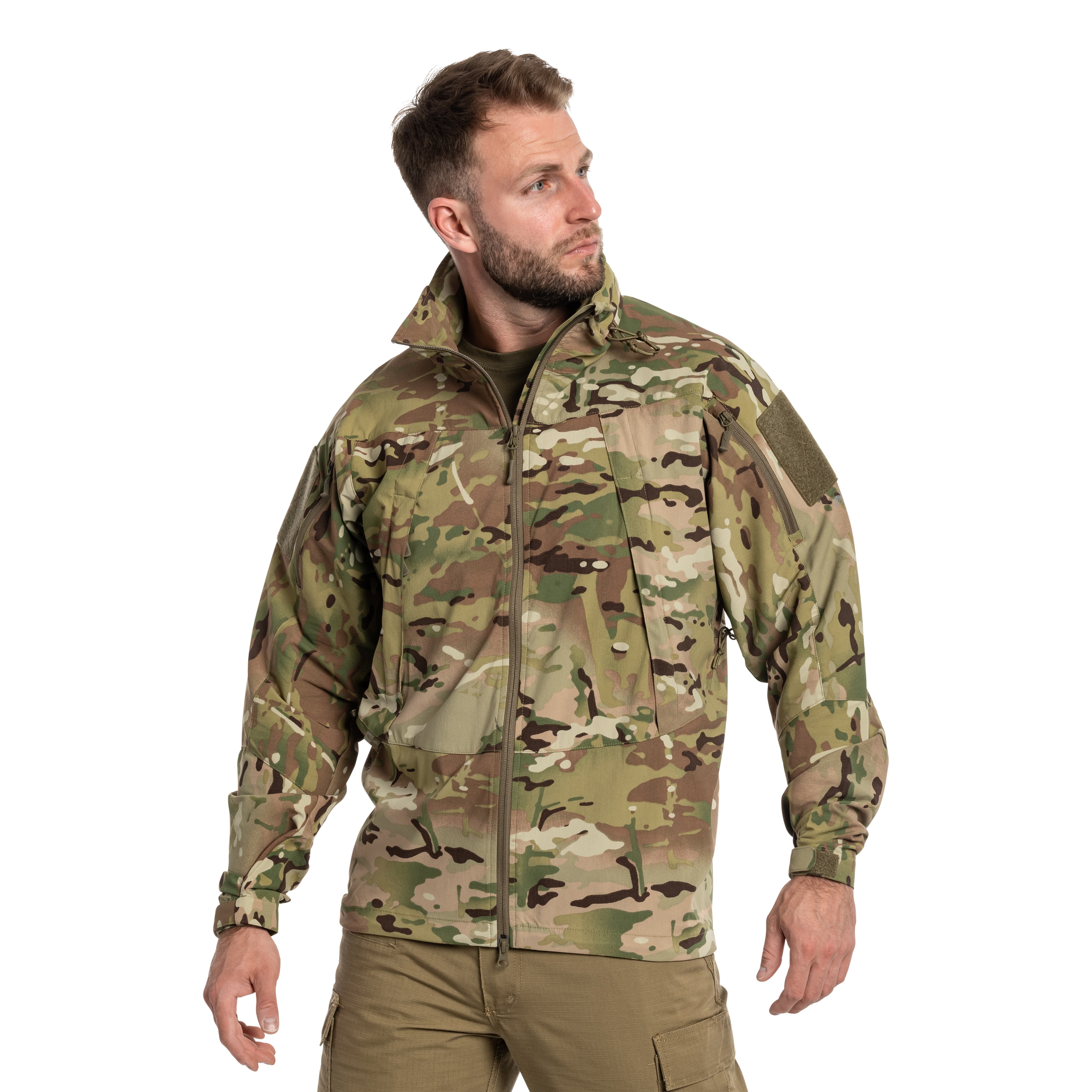 Helikon-Tex -Trooper StormStretch Softshell MK2 Jacke - MultiCam