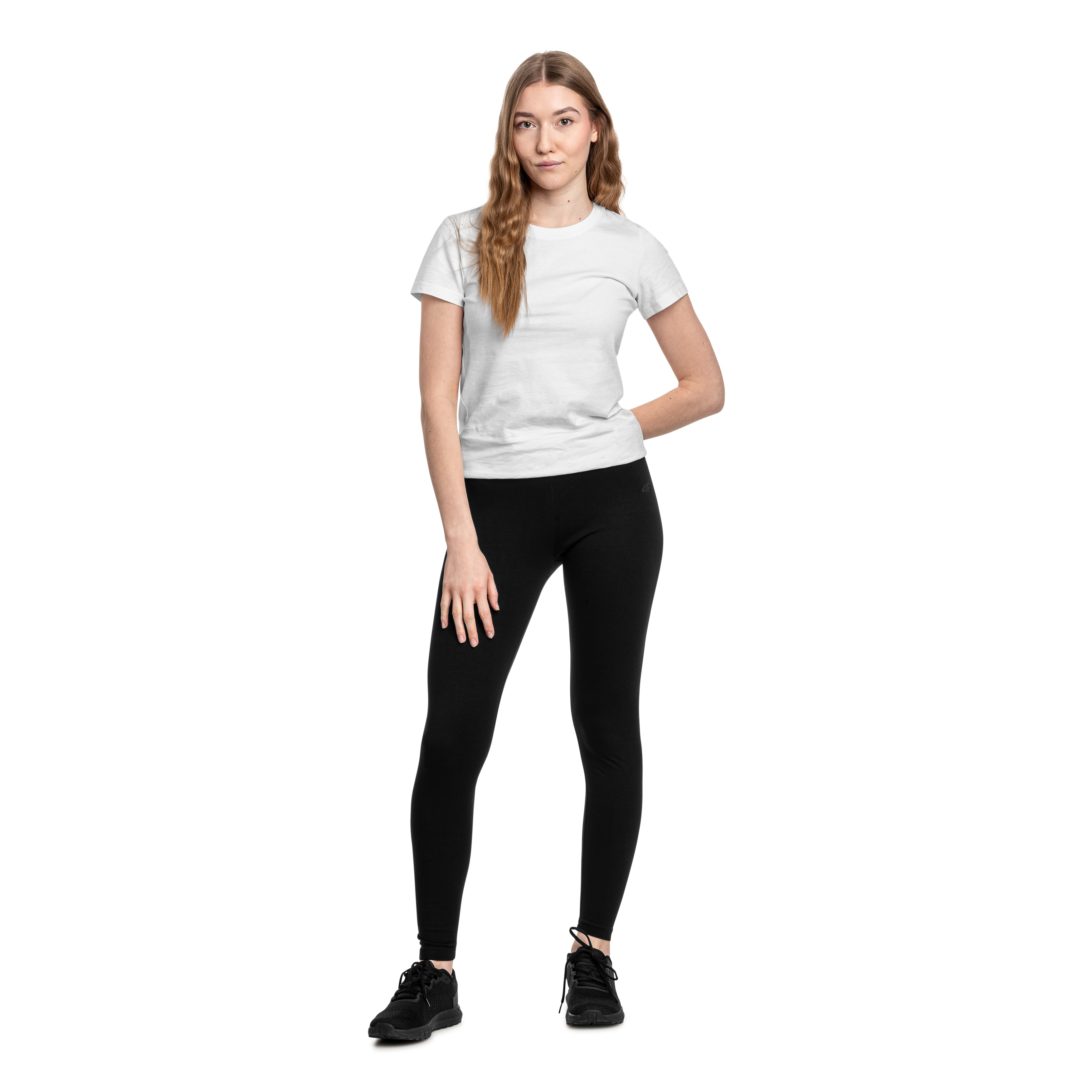 4F - CAS F195 Damen-Leggings - Schwarz