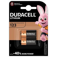 Duracell - CR123 Batterie - 2 Stk.
