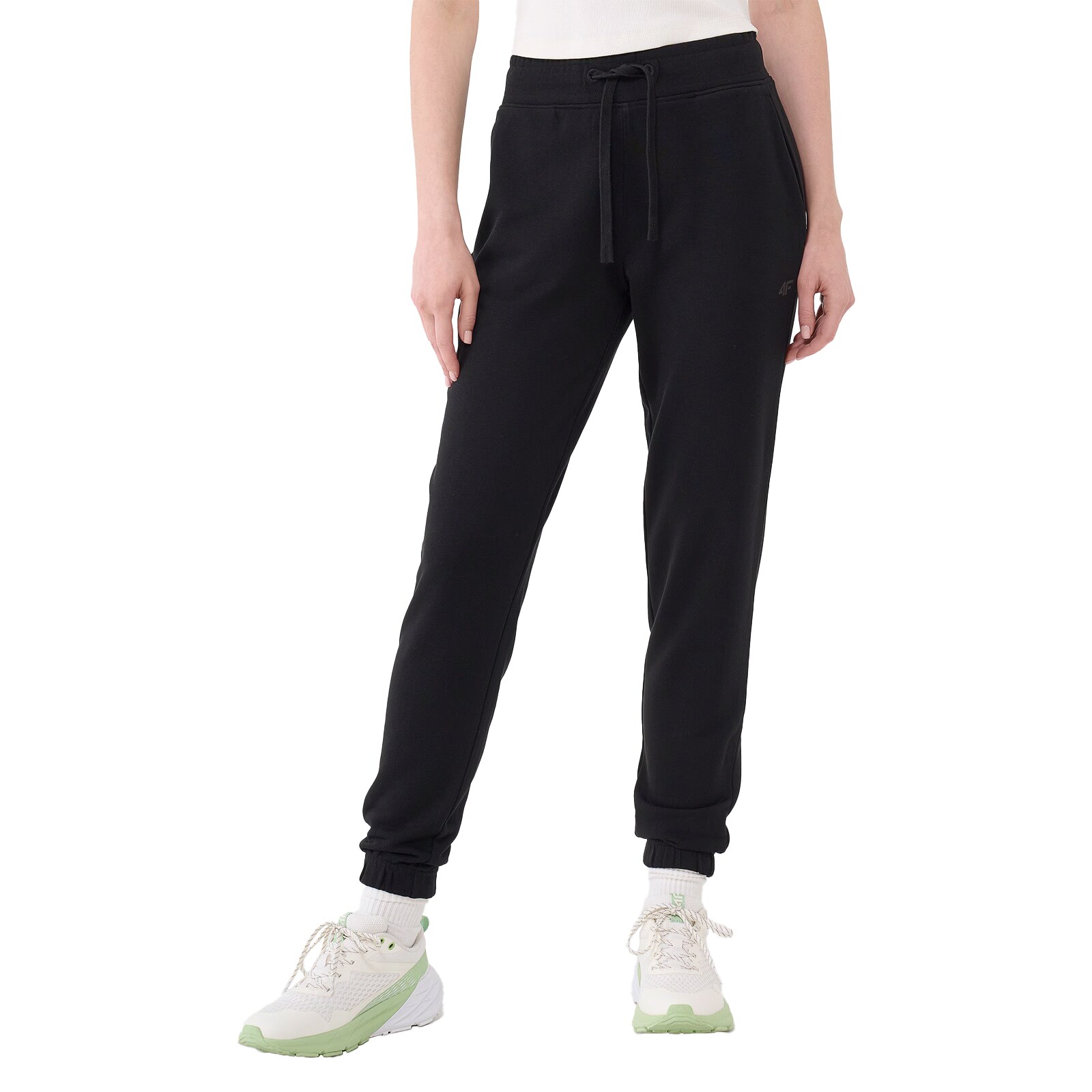 4F - F1138 Damen-Sweatpants - Schwarz