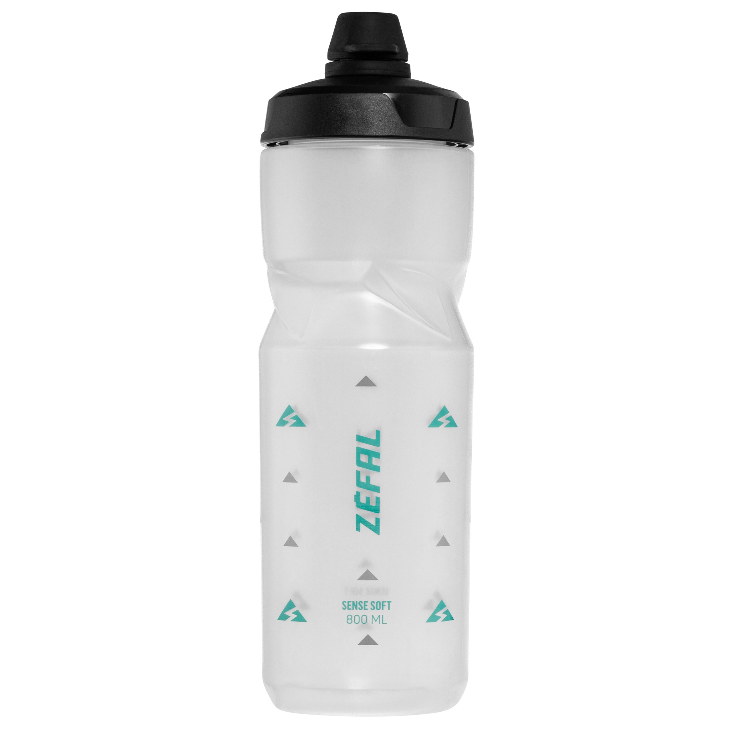 Zefal - Sense Soft 80 No-Mud Bottle Bidon 800 ml - Translucent