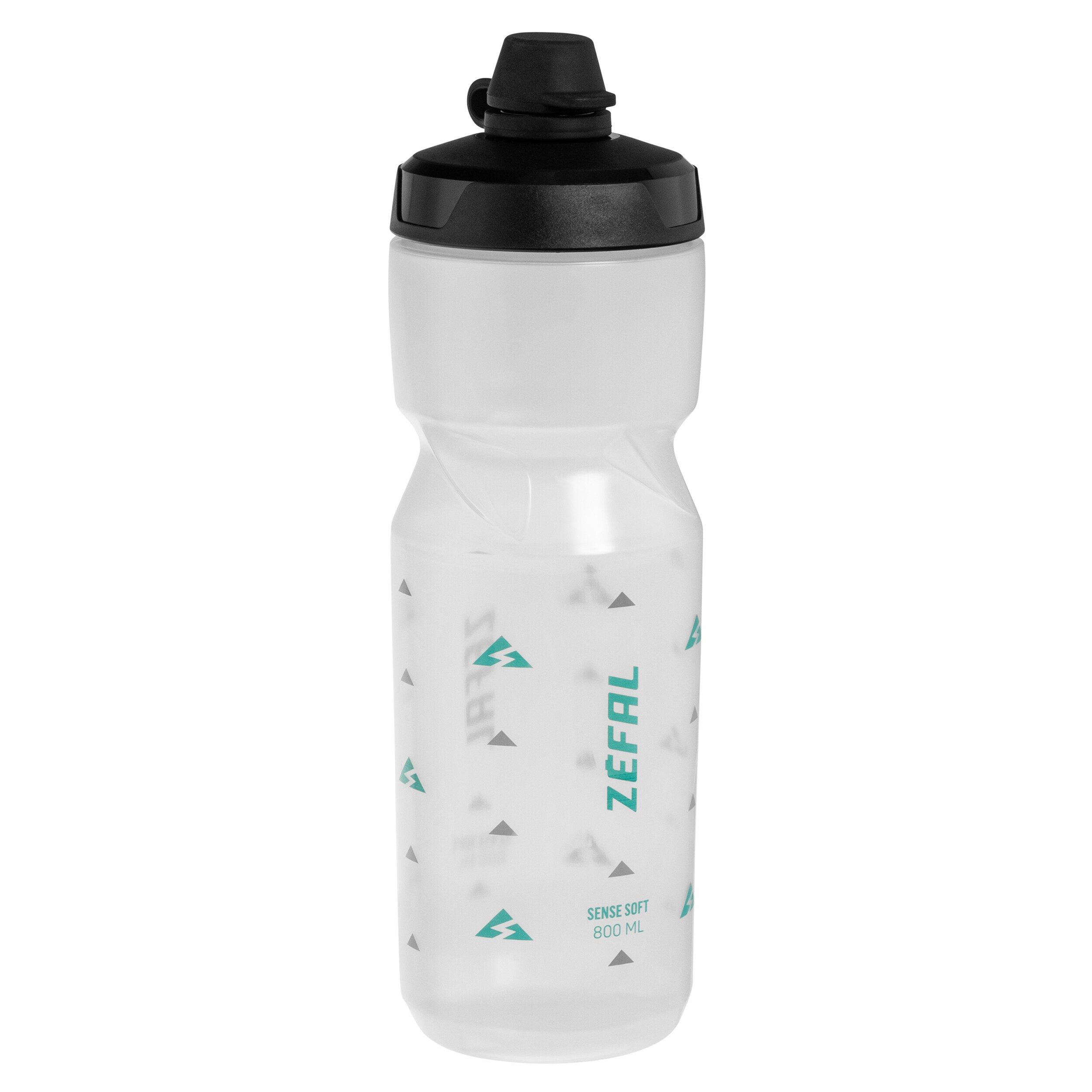 Zefal - Sense Soft 80 No-Mud Bottle Bidon 800 ml - Translucent