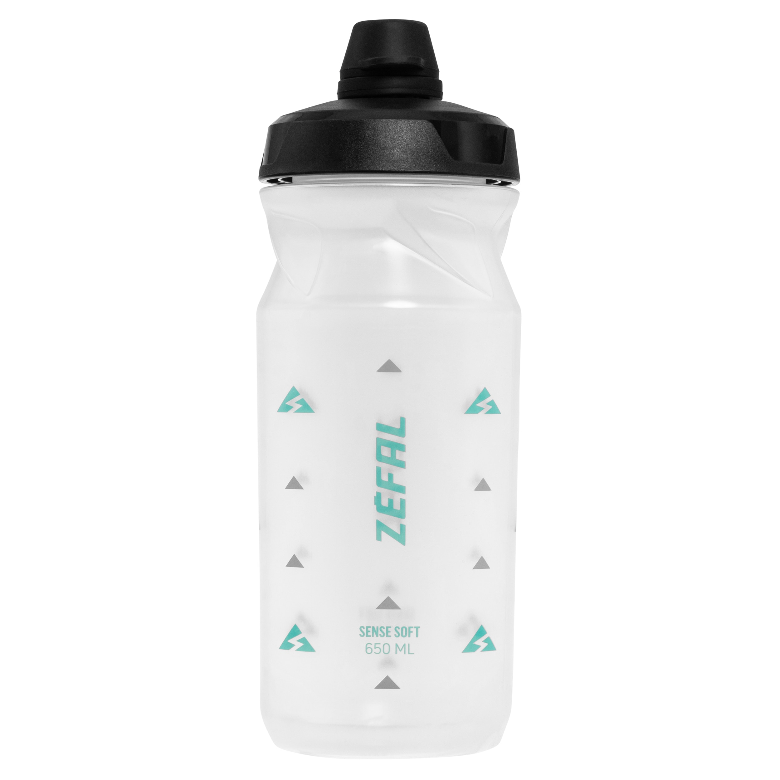 Zefal - Sense Soft 65 No-Mud Bottle Bidon 650 ml - Translucent
