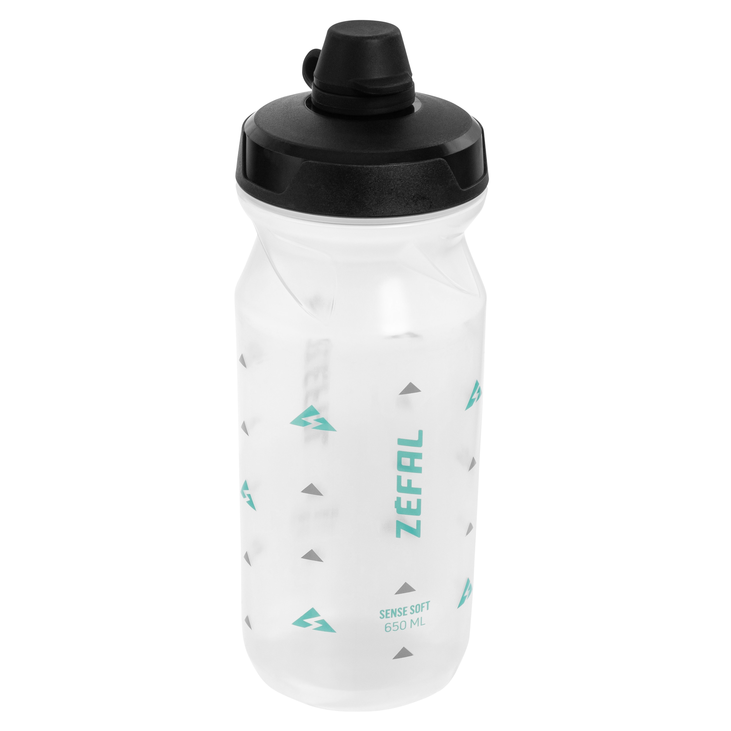 Zefal - Sense Soft 65 No-Mud Bottle Bidon 650 ml - Translucent