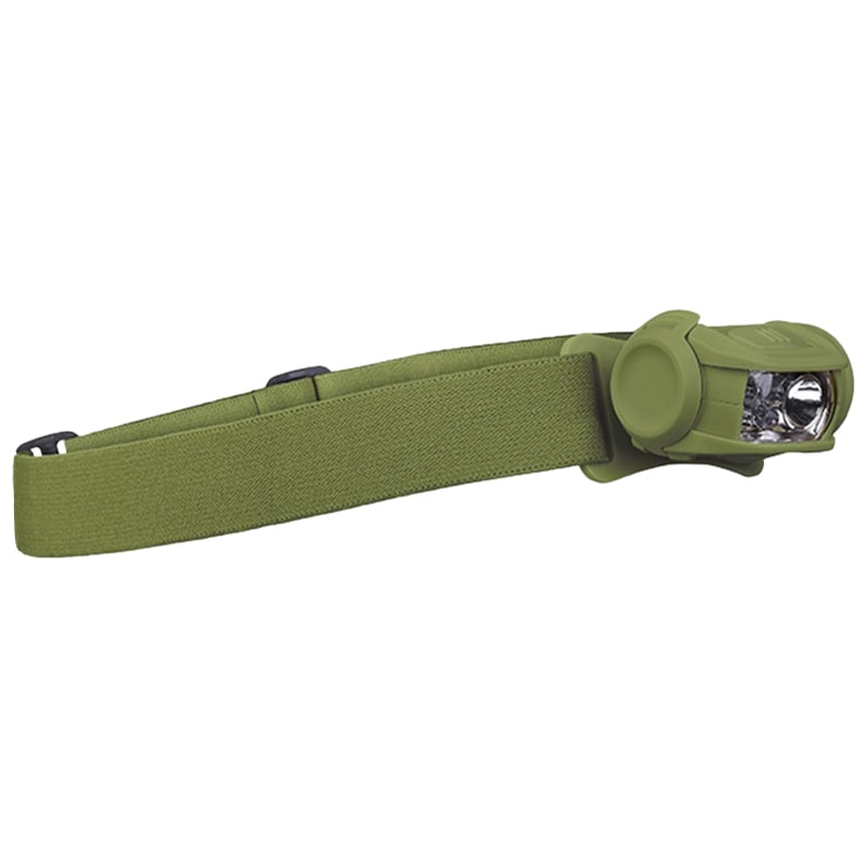 Mil-Tec - LED 4 Color Olive Stirnlampe - 65 Lumen