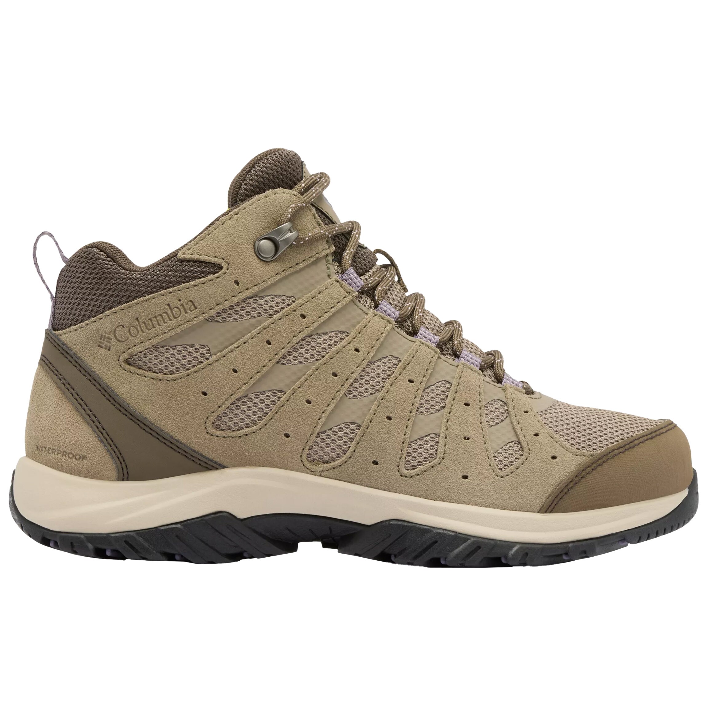 Columbia - Redmond III MID Waterproof - Damenschuhe - Pebble/Granite Purple