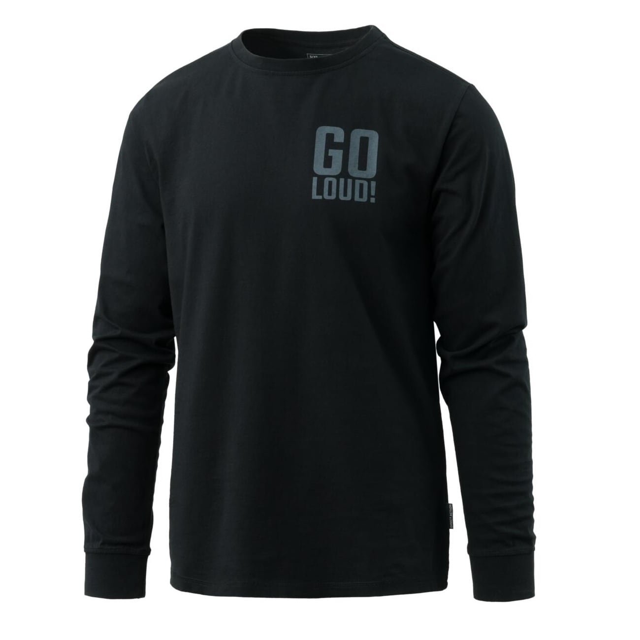 Direct Action - Longsleeve No Loud! T-Shirt - Black