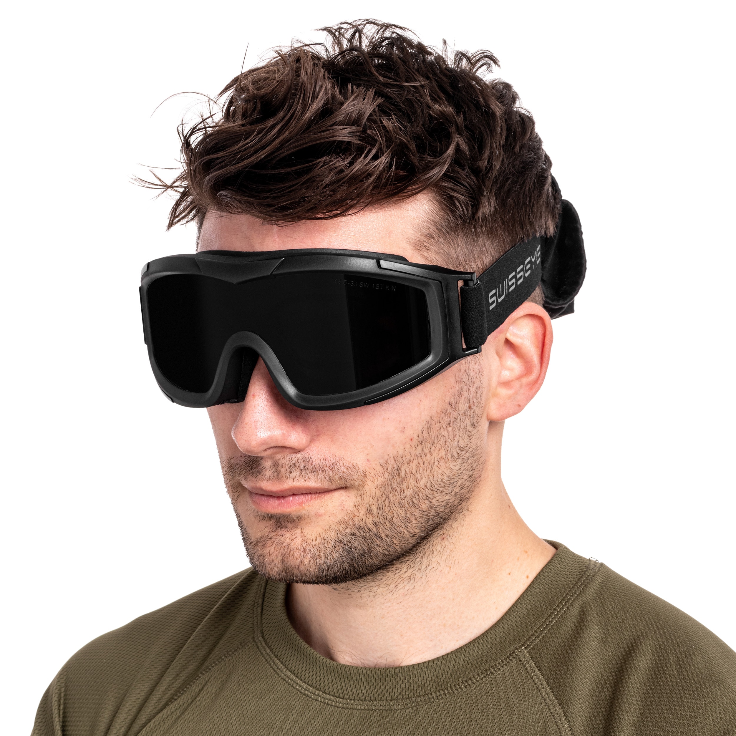 Swiss Eye - F-Tac Taktische Schutzbrille - Black