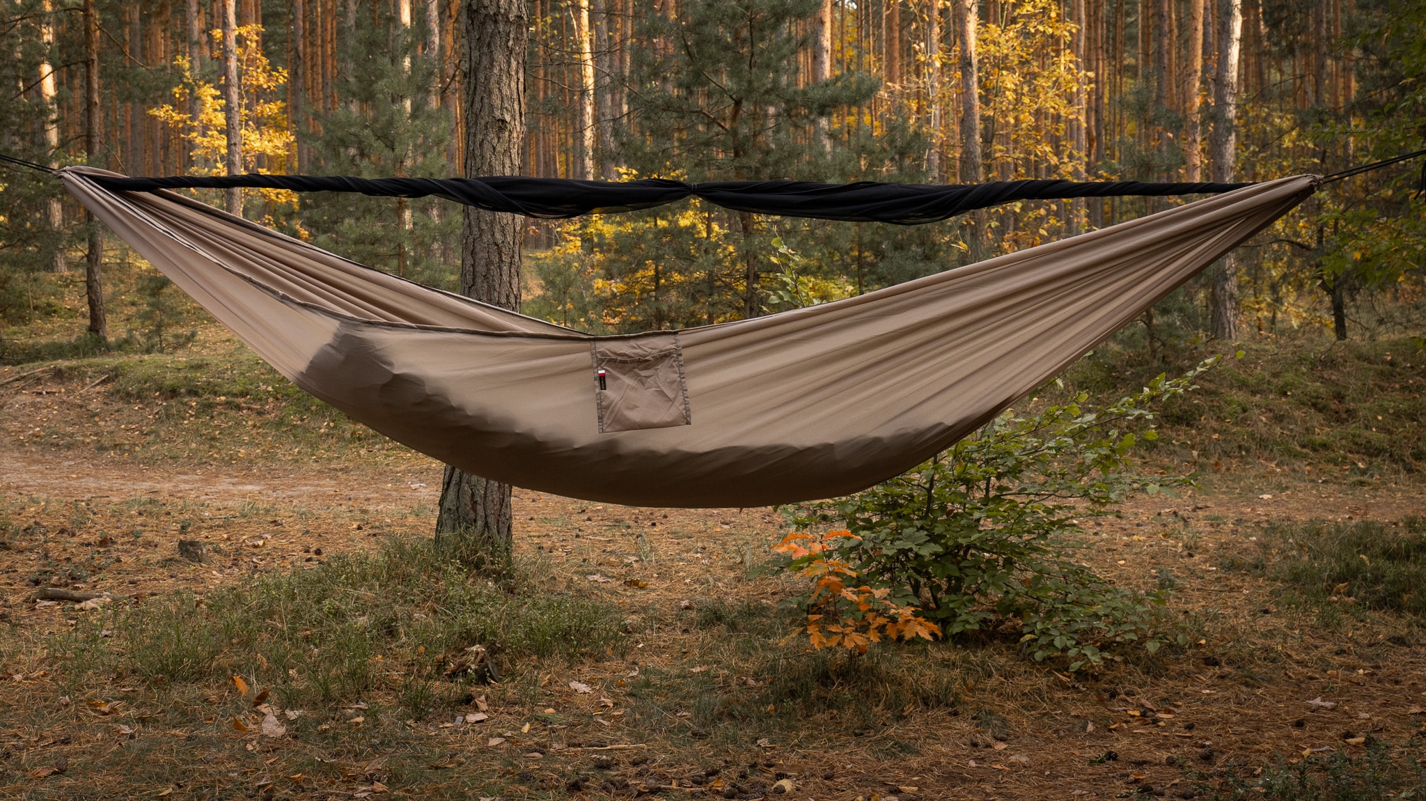 TigerWood - Libelle V2 Long Double Zip Desert Ultraleichte Hängematte - mit Moskitonetz