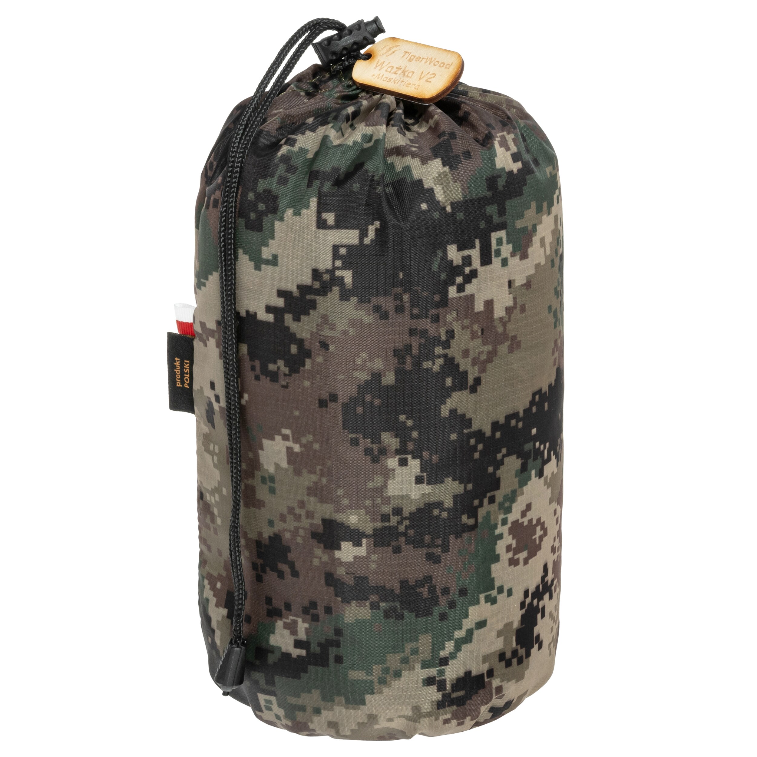 TigerWood - Libelle V2 Double Zip Camo Ultraleichte Hängematte - mit Moskitonetz