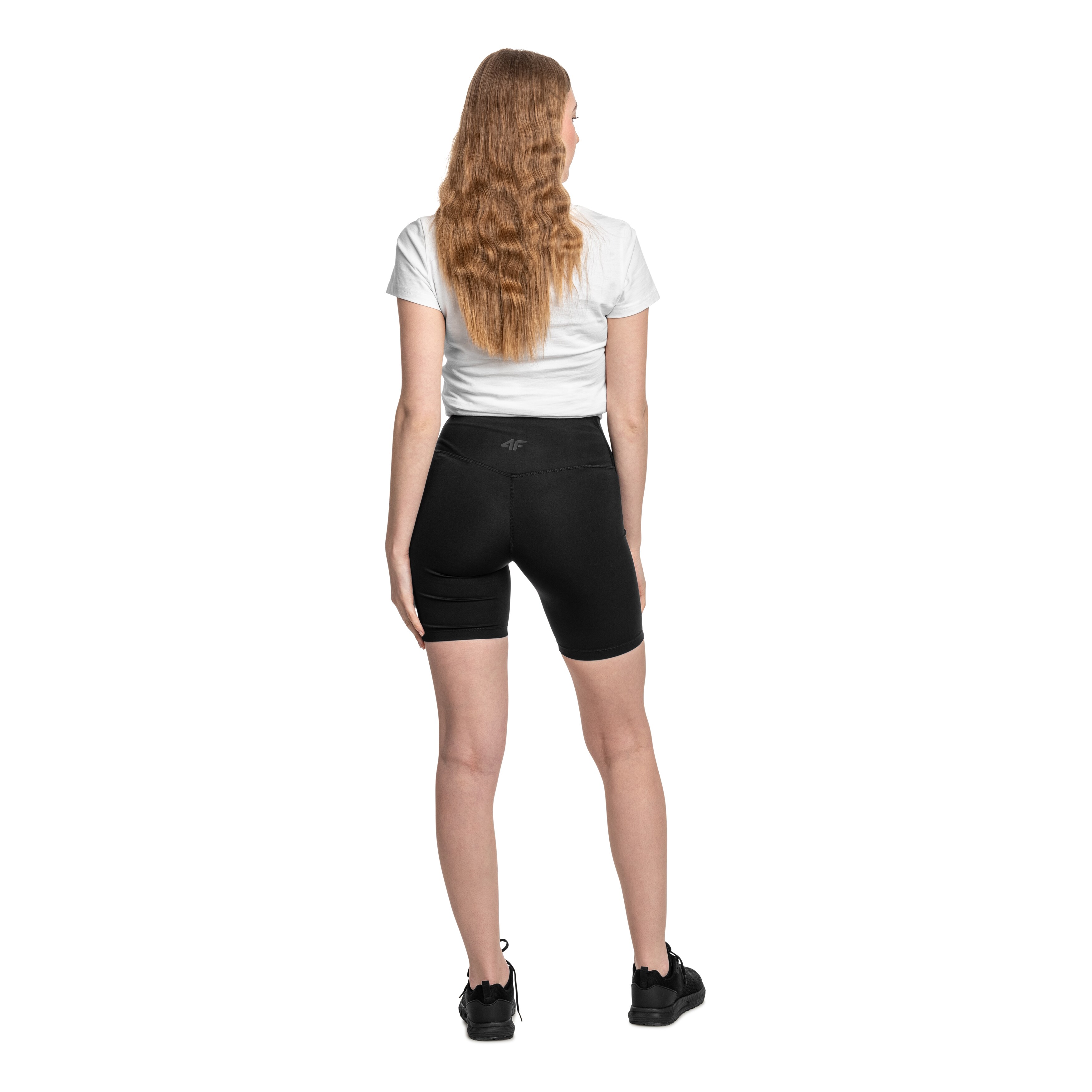 4F - FNK F019 Damen-Shorts - Schwarz