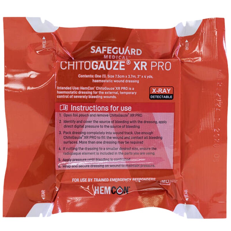 Boxmet Medical - Chitogauze XR PRO Hämostatischer Verband