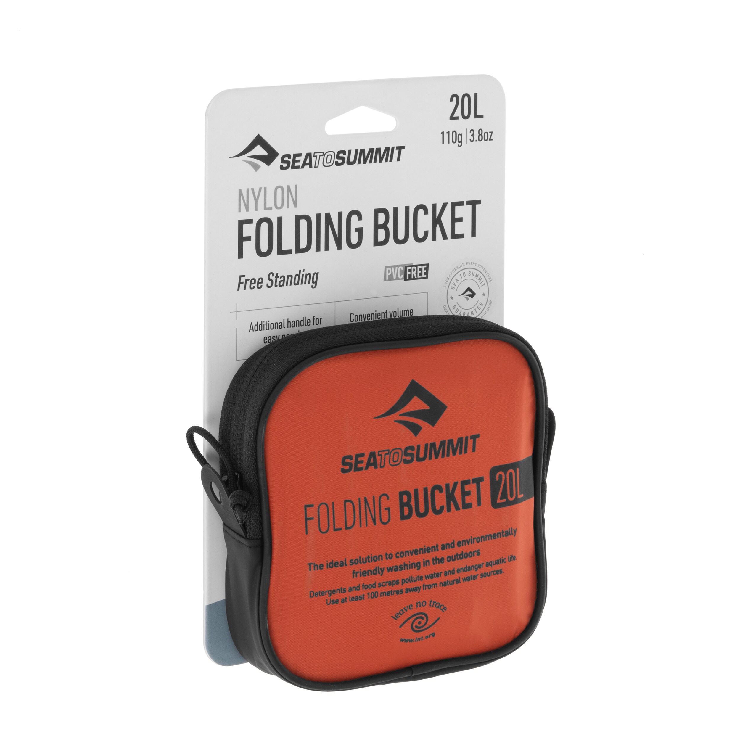 Sea to Summit - Folding Bucket Klappbarer Reiseeimer 20 l - Red