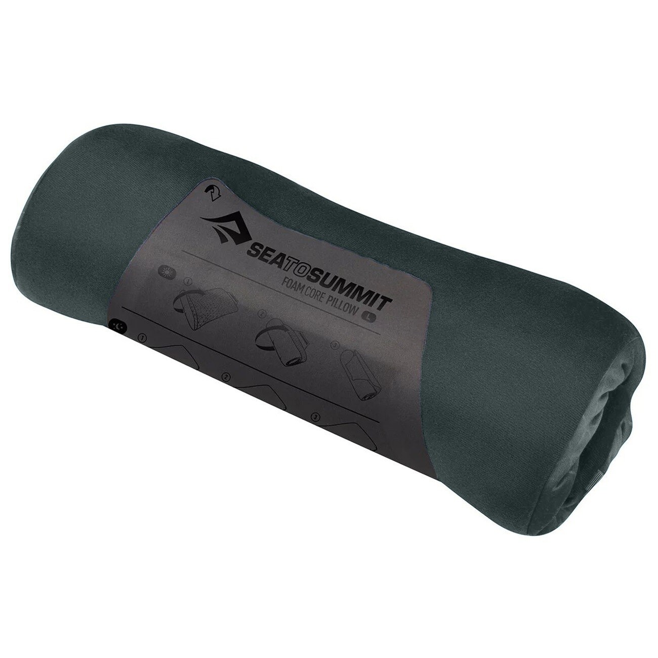 Sea To Summit - Foam Core Large Kissen - Grey