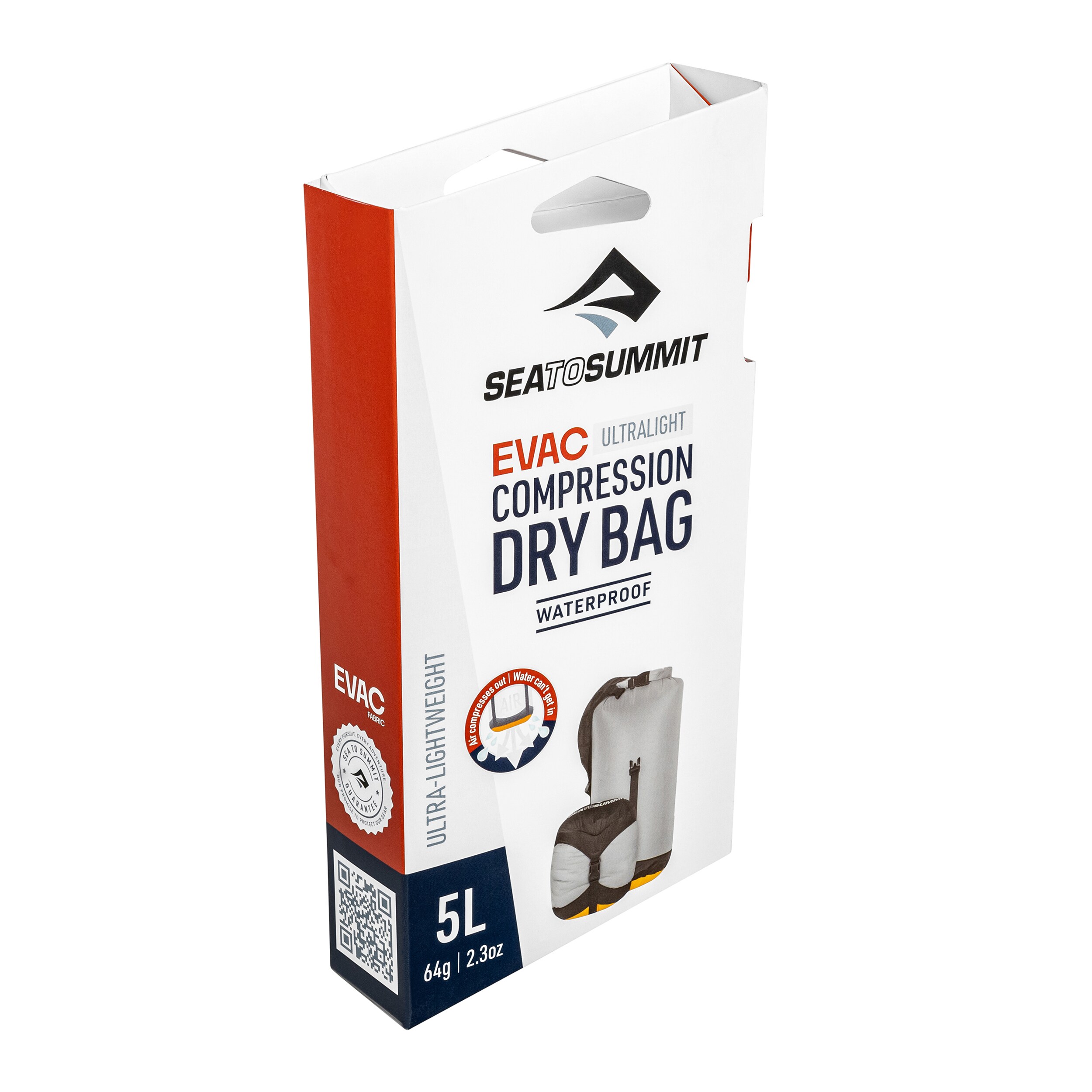 Sea to Summit - Evac Compression Dry Bag Ultralight 5 l - Packsack - High Rise Grey