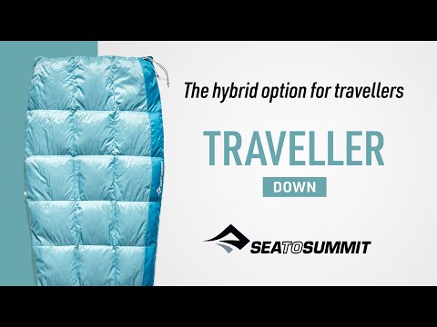 Sea To Summit - Traveller Long Schlafsack - Blue