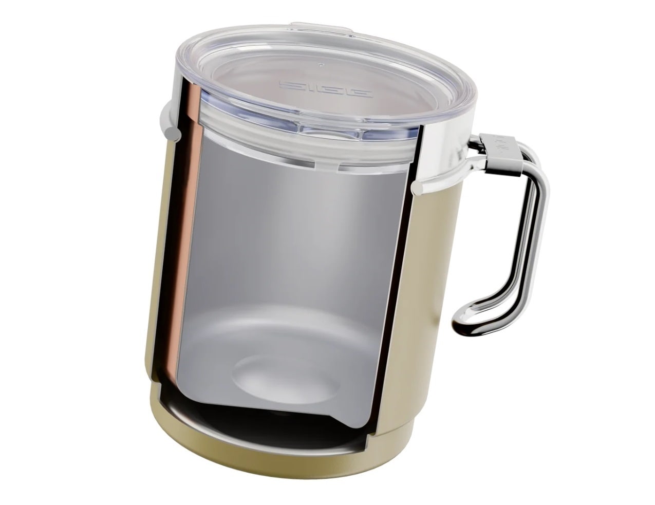 Sigg - Travel Mug Thermobecher 300 ml - Caramel Sand