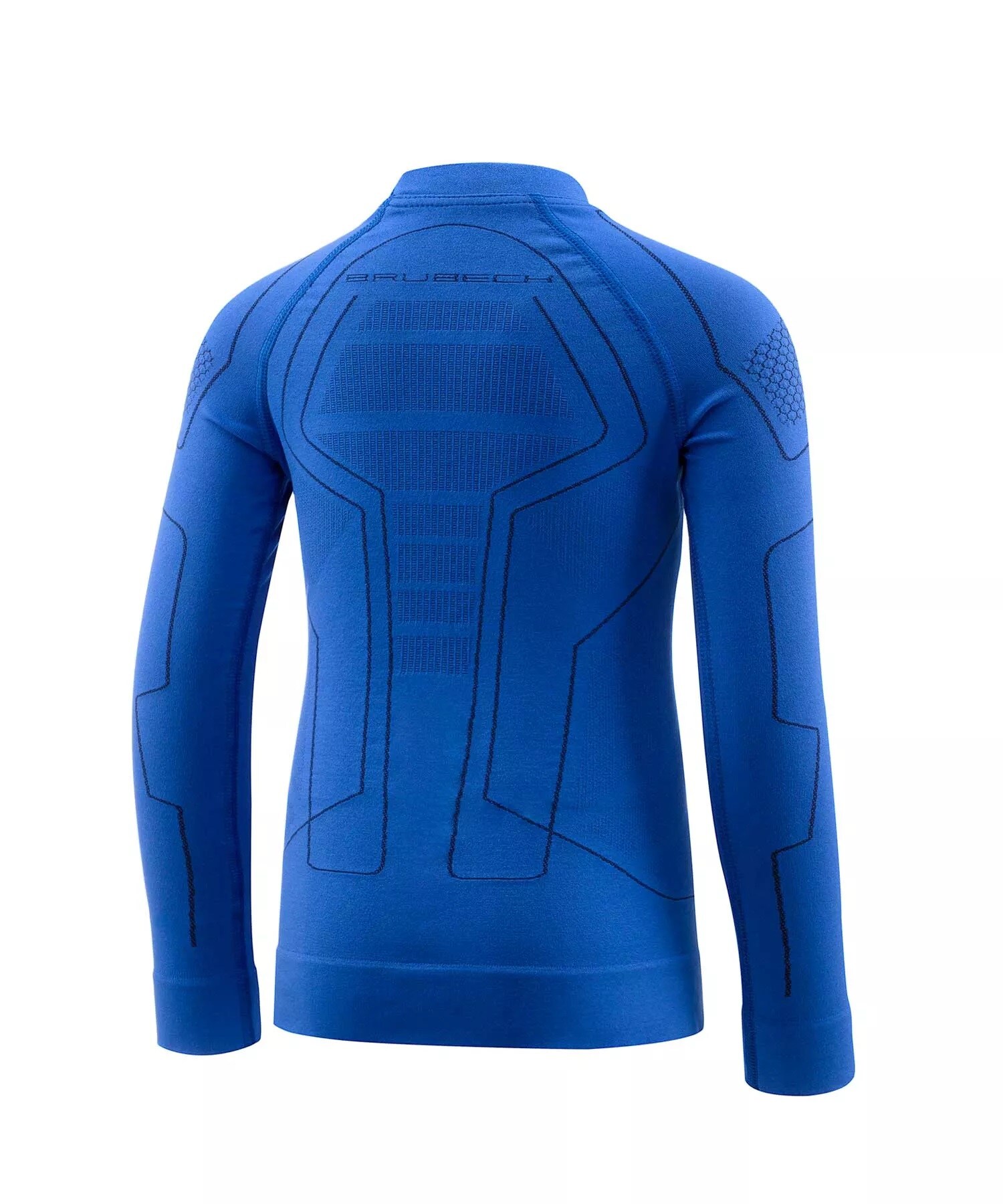 Brubeck - Thermo Kids - Langärmliges Thermo-T-Shirt für Kinder - Blau