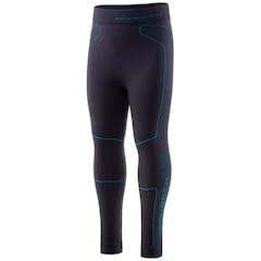 Brubeck - Thermo Kids thermoaktive Leggings - Graphit/Blau