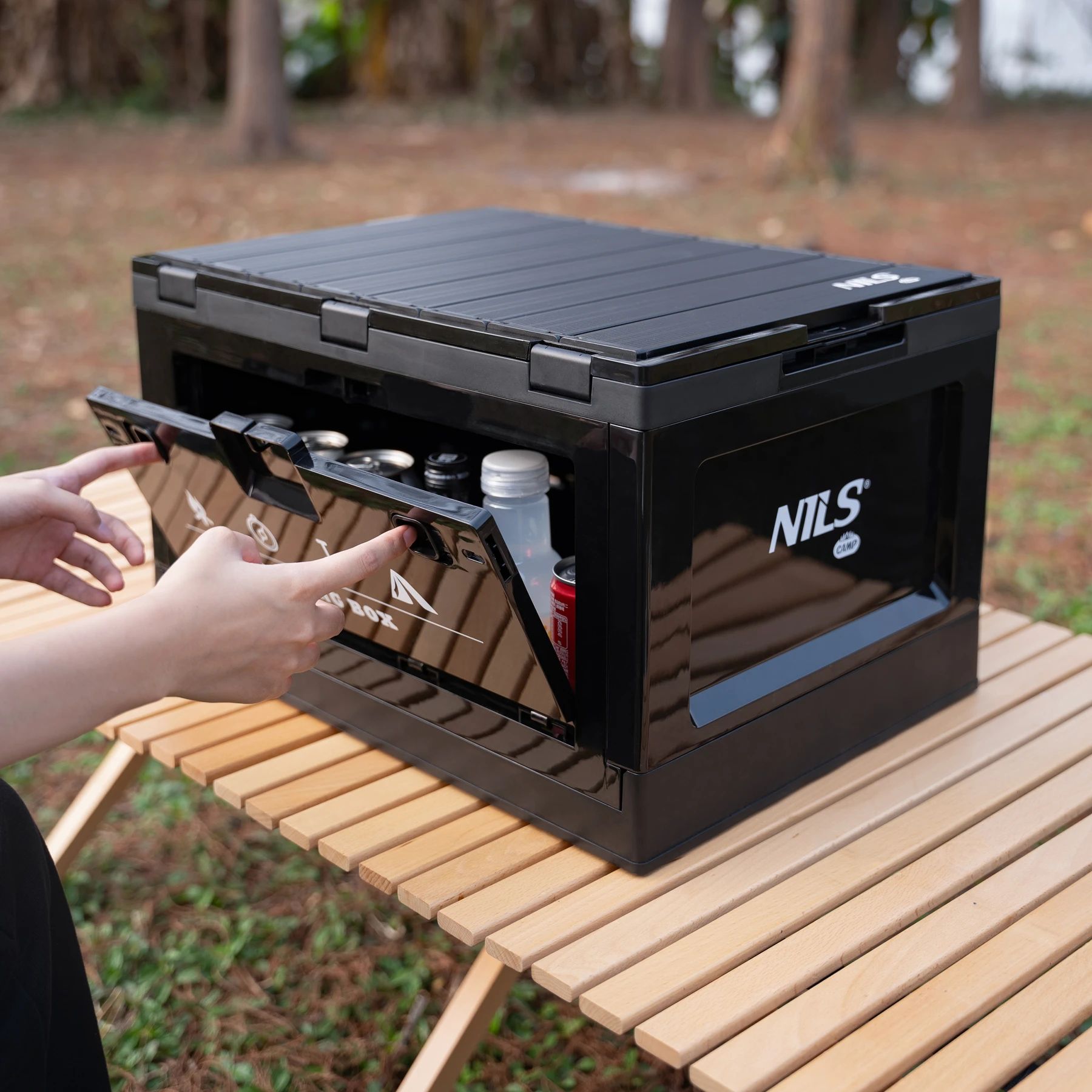 Nils Camp - NCB4006 Transportkiste 50 l mit Platte