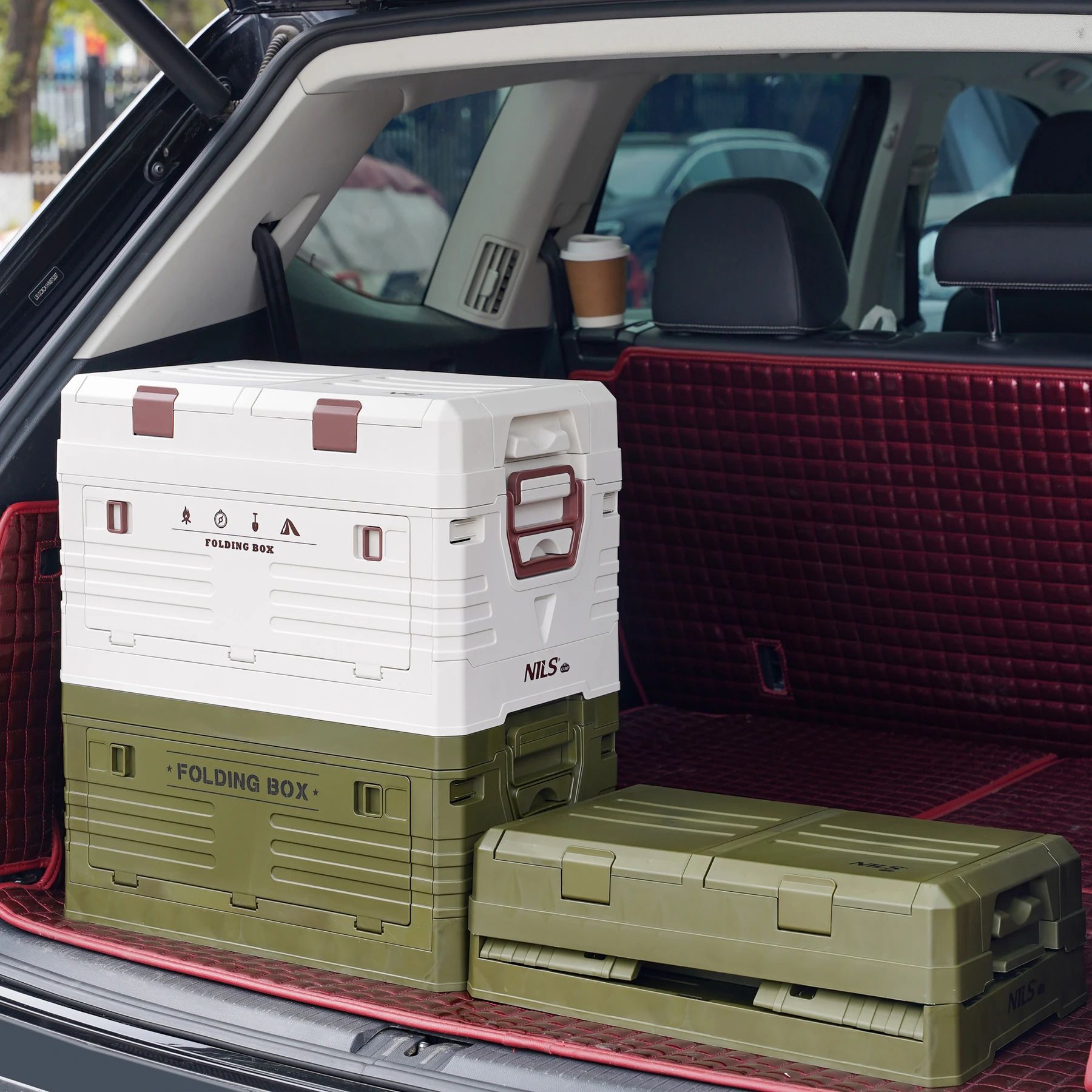 Nils - Camp NCB4003 Transportbox 50 l - Weiß