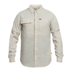 Columbia - Skien Valley Long Sleeve - Hemd - Dark Stone