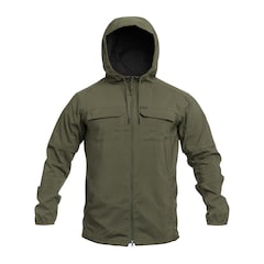 Columbia - Skien Valley Hooded Jacke - Stone Green