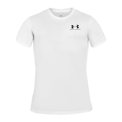 Under Armour - Left Chest Logo T-Shirt - White