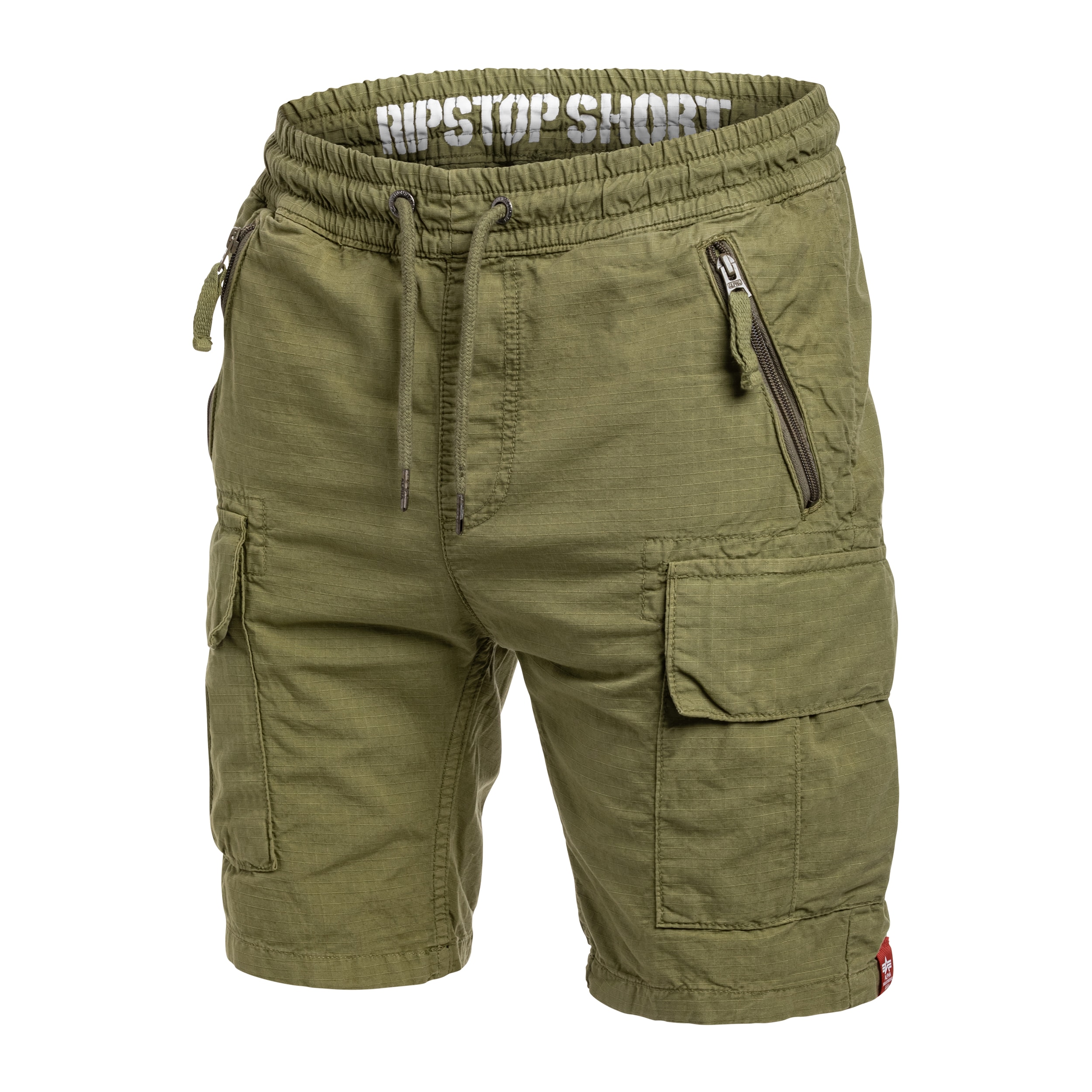 Alpha Industries - Rip-Stop Joggers Shorts - Olive