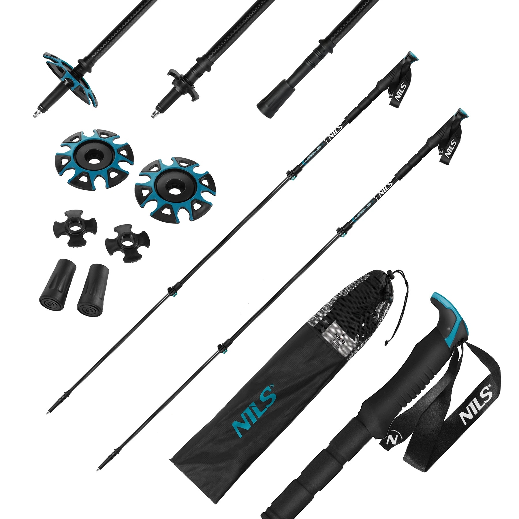 Nils - Camp Trekkingstöcke aus Carbon TK8607