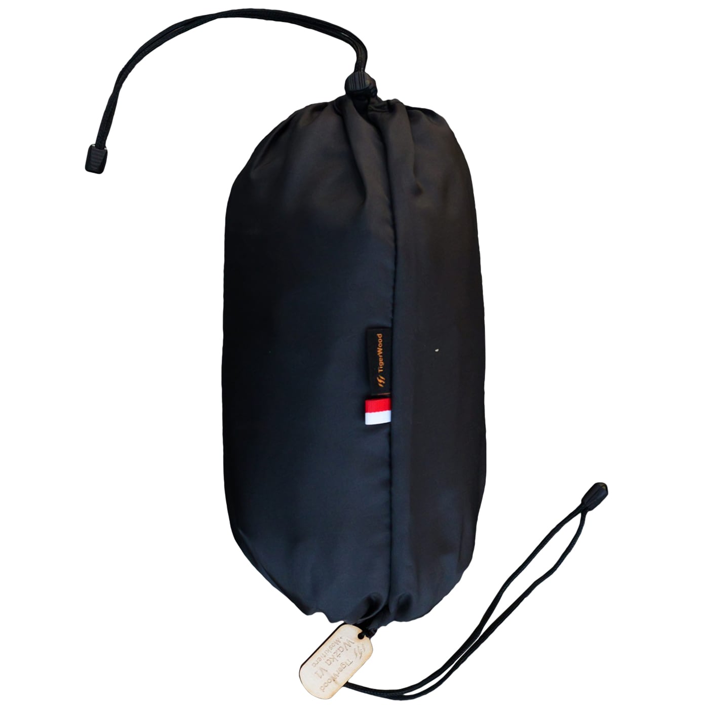 TigerWood - Libelle V1 Pocket Hängematte mit Moskitonetz - Black