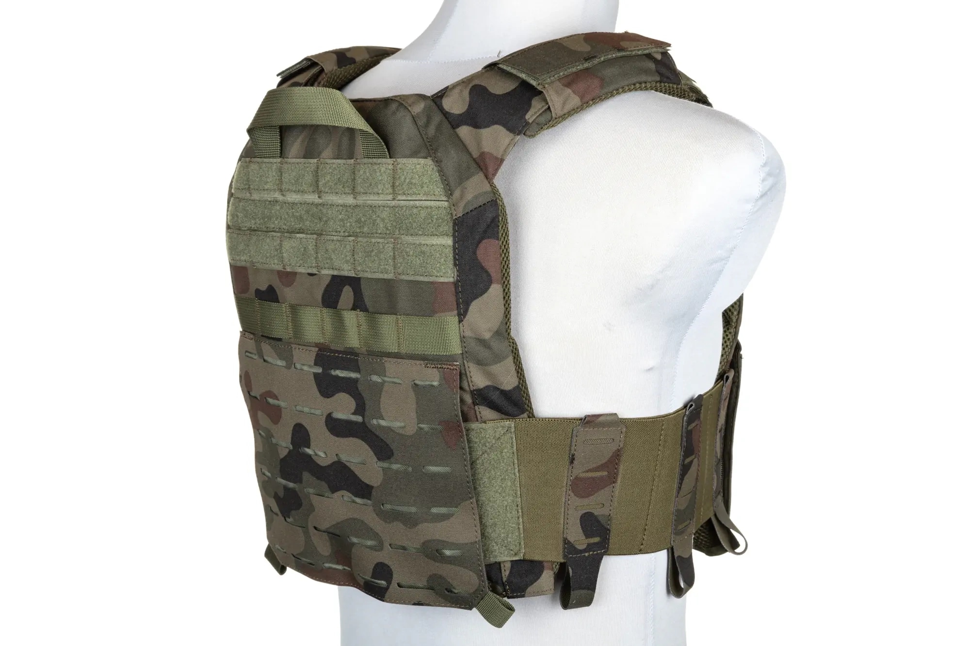 Specna Arms - Tactical Advanced Vest Plate Carrier - Taktische Weste - wz.93 Pantera PL Woodland