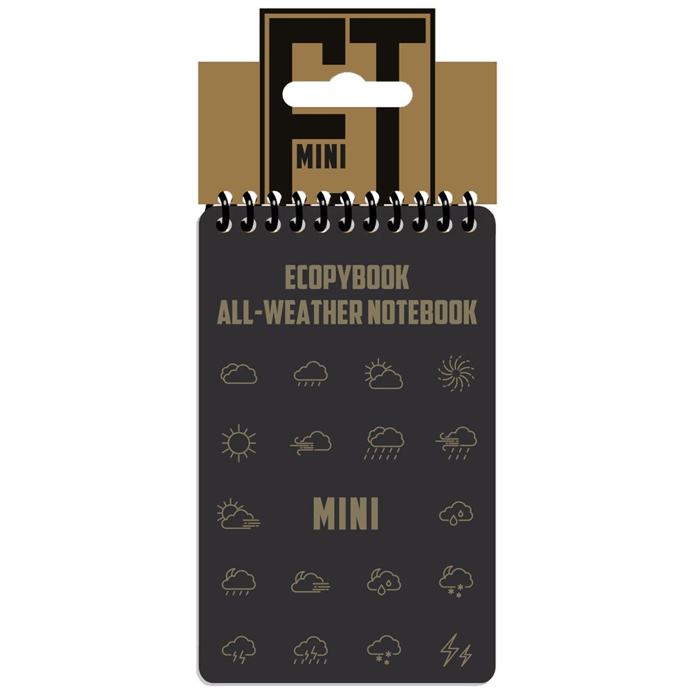 M-Tac - Ecopybook Tactical An All-Weather Notebook Mini - Wasserdichtes Notizbuch